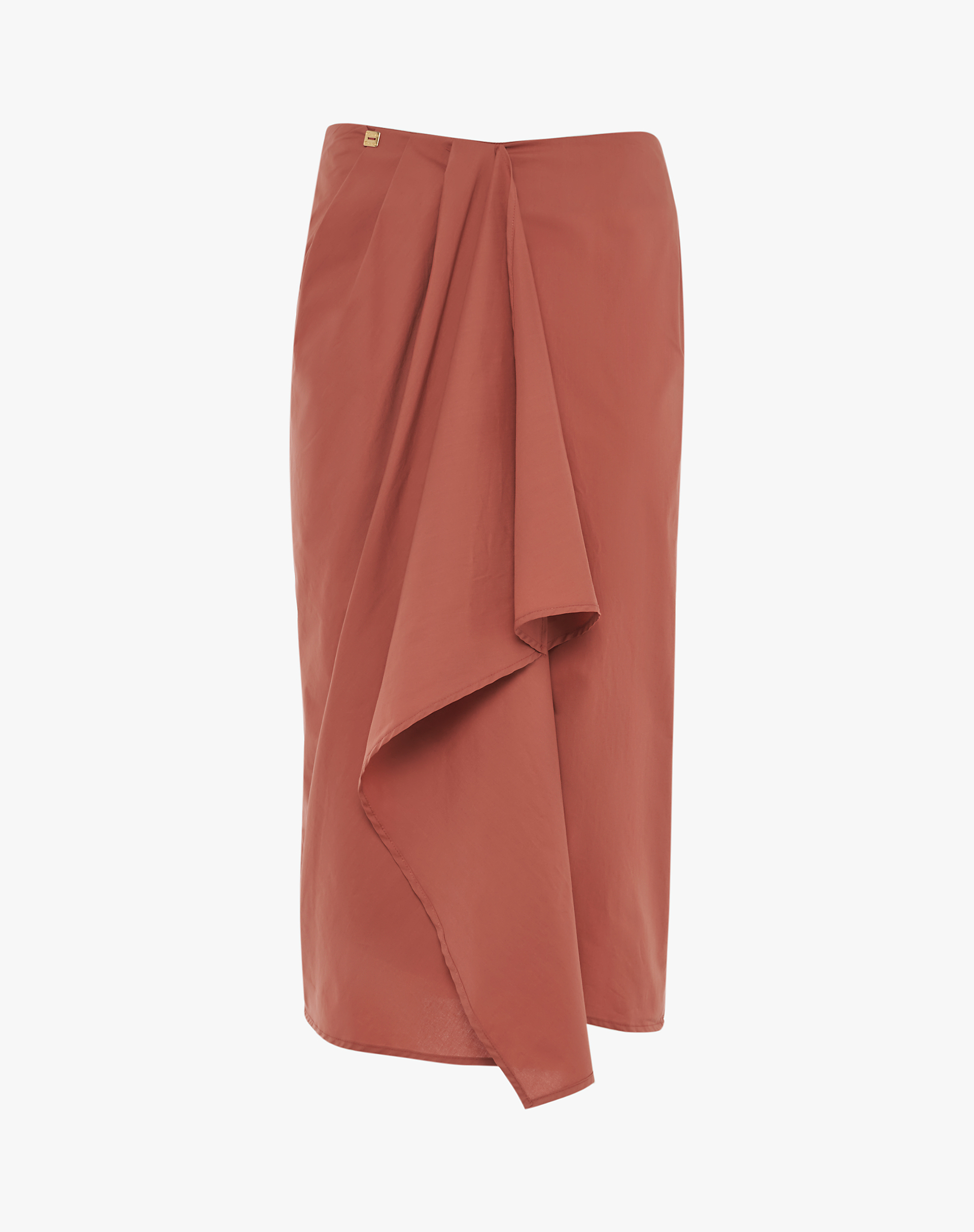 SKIRT WITH DRAPE - MD307 - Manila Grace | Official Website