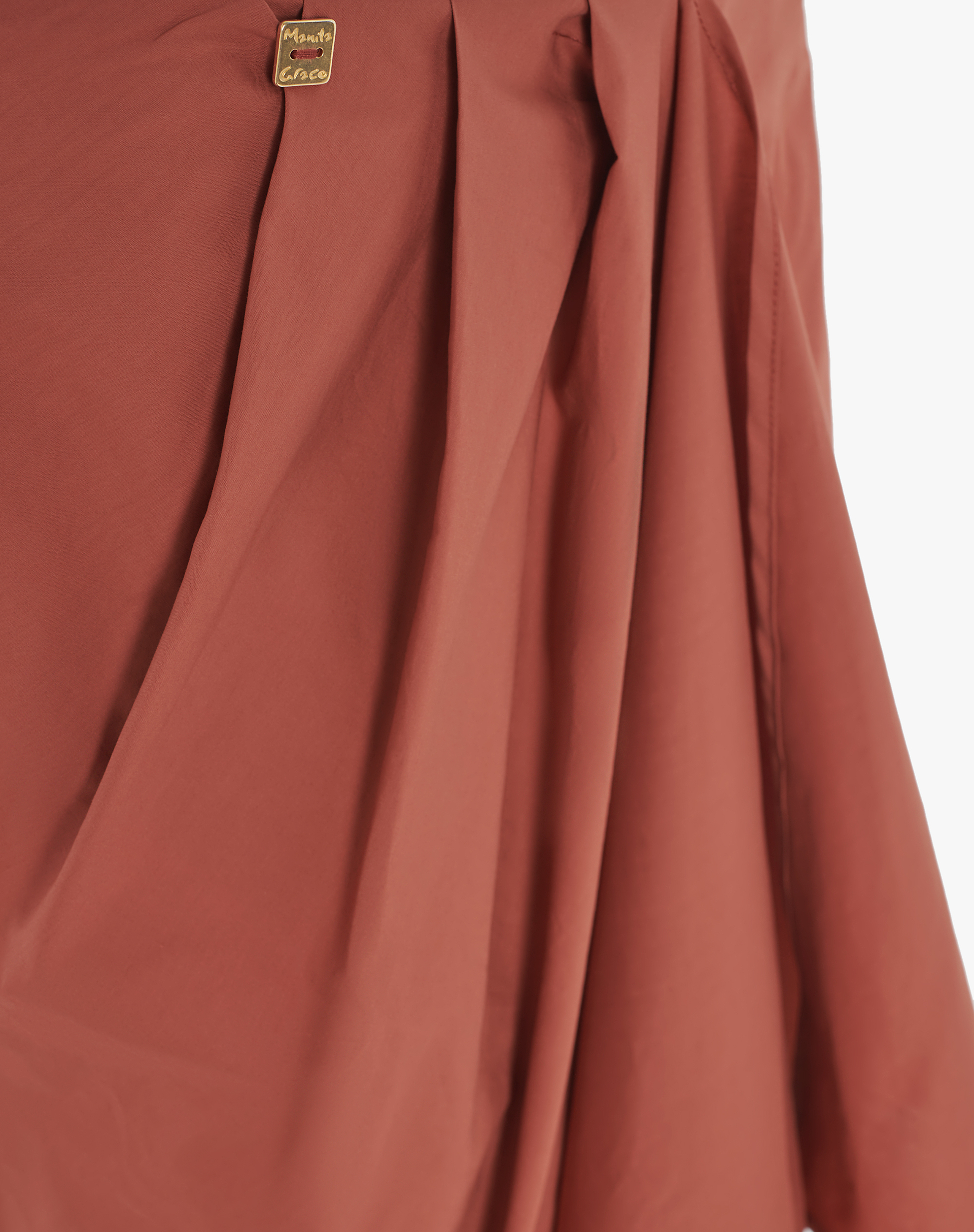SKIRT WITH DRAPE - MD307 - Manila Grace | Official Website