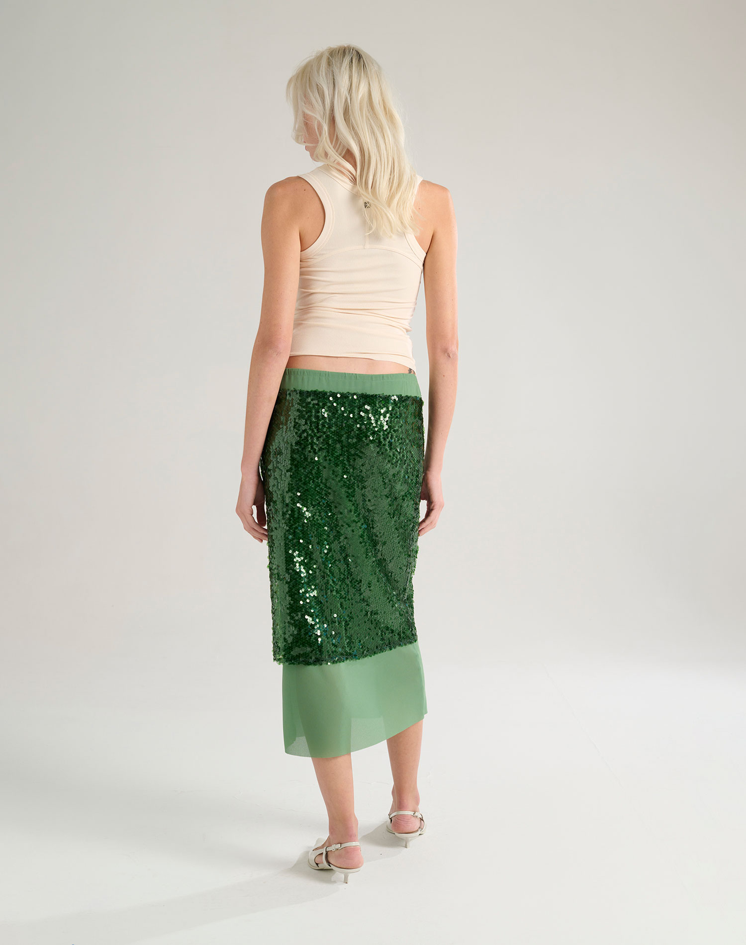 DRAWSTRING SKIRT - MA509 - Manila Grace | Official Website