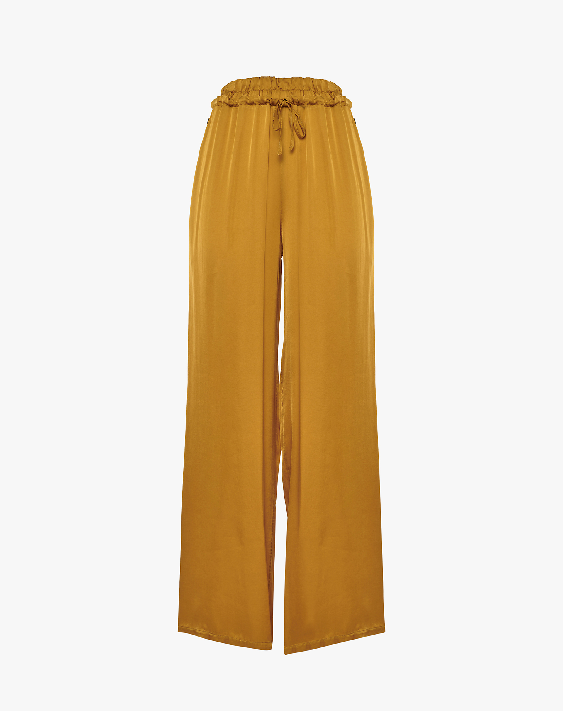 DOUBLE CORSET TROUSERS - MUSTARD - Manila Grace | Official Website