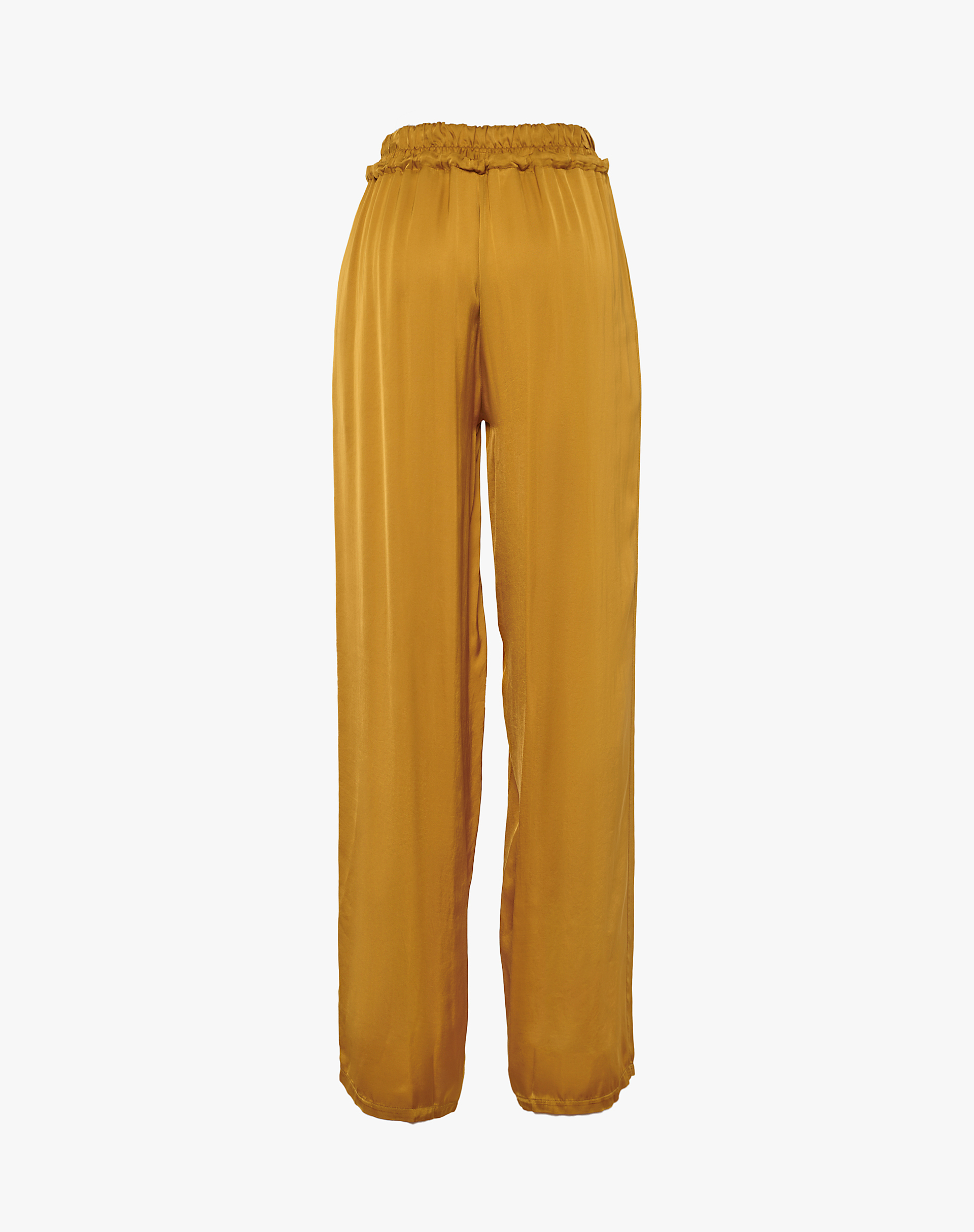 DOUBLE CORSET TROUSERS - MUSTARD - Manila Grace | Official Website