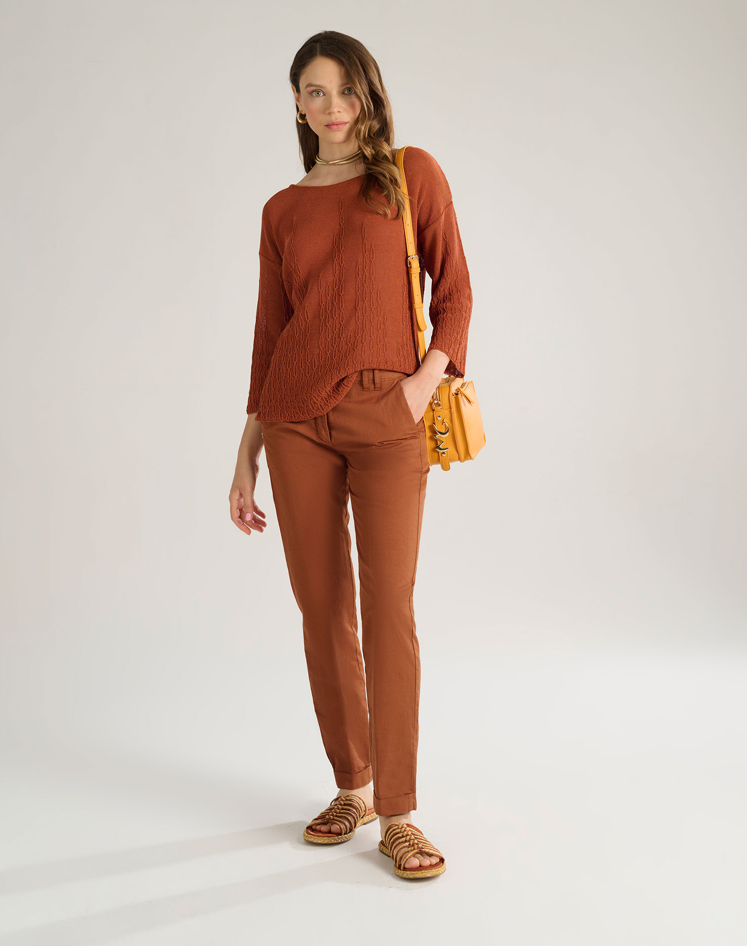 CHINO TROUSERS - MD307 - Manila Grace | Official Website