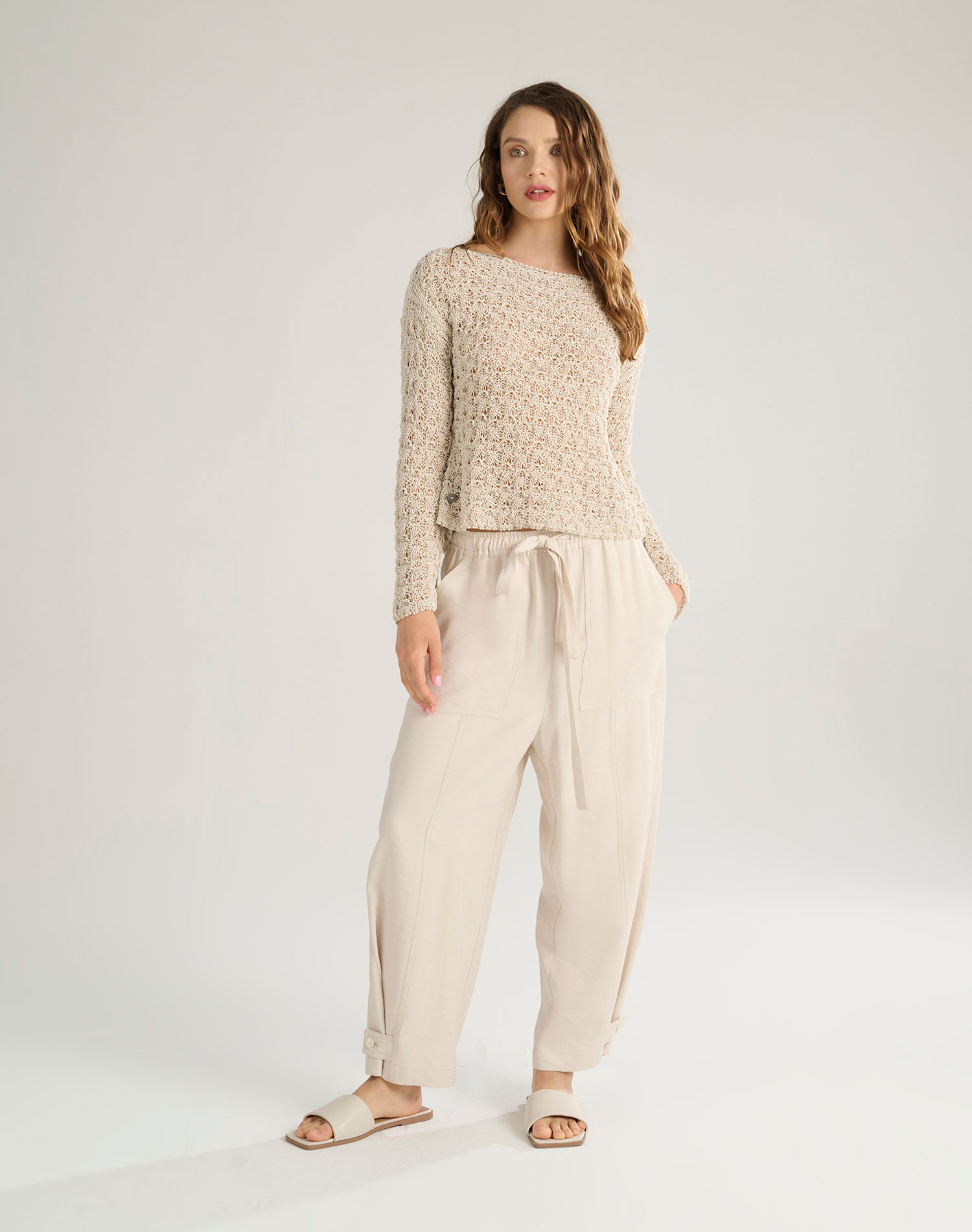 TROUSERS WITH DRAWSTRING | Manila Grace