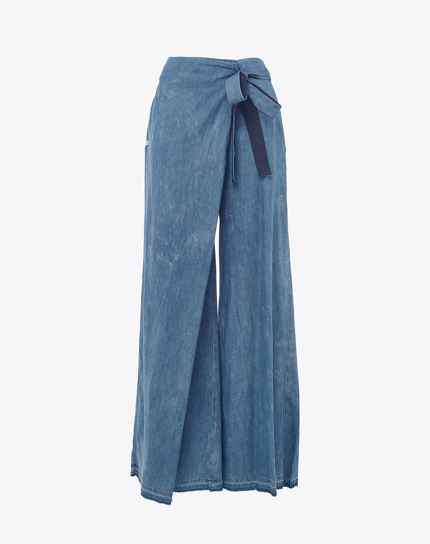 WALLET TROUSERS - MEDIUM BLUE - Manila Grace | Official Website