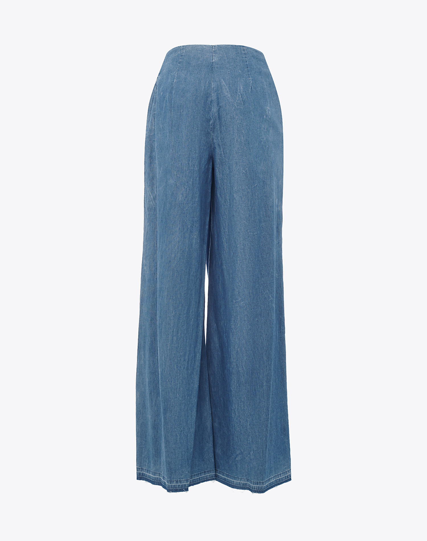 WALLET TROUSERS - MEDIUM BLUE - Manila Grace | Official Website
