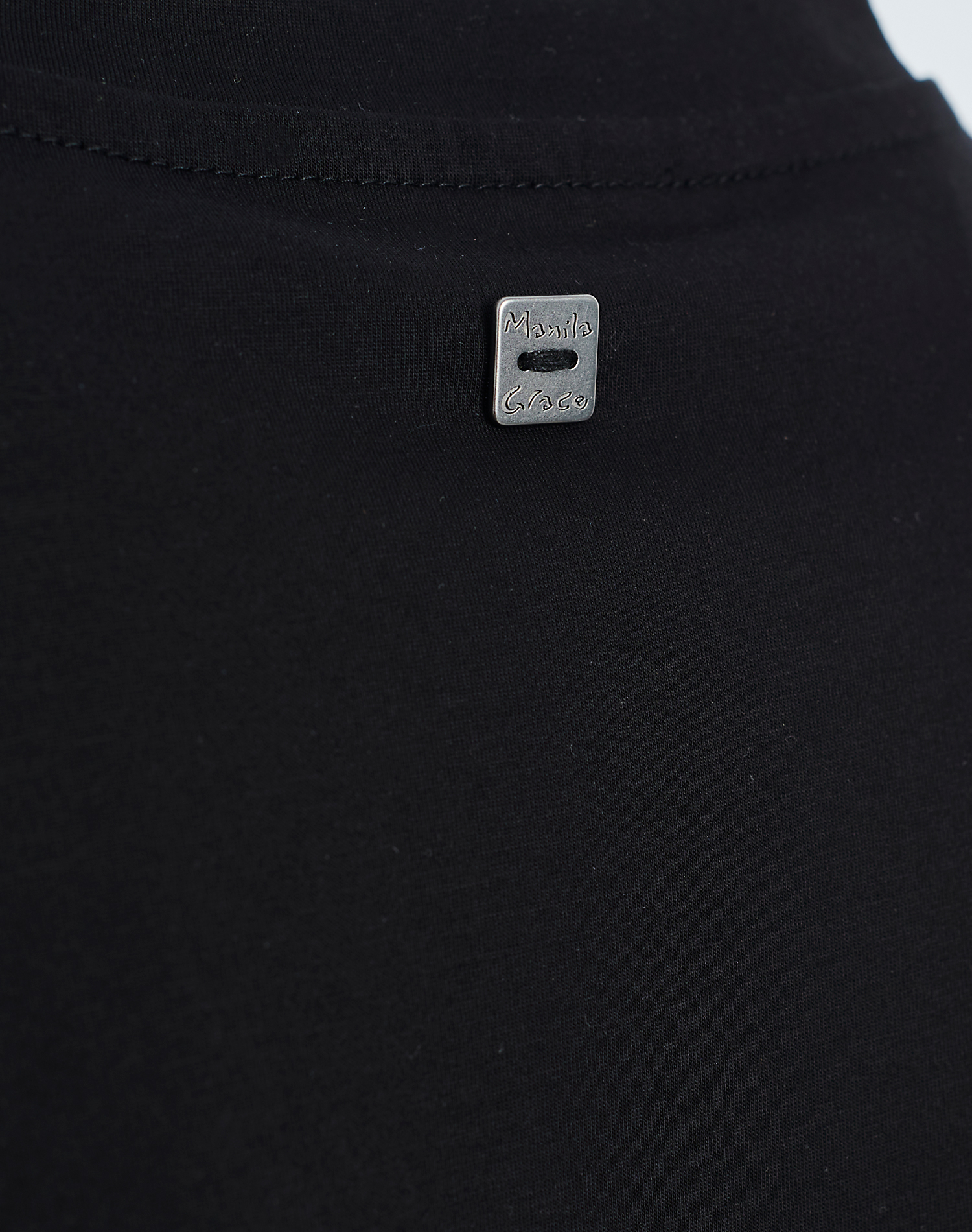 T-SHIRT OVER - BLACK - Manila Grace | Official Website
