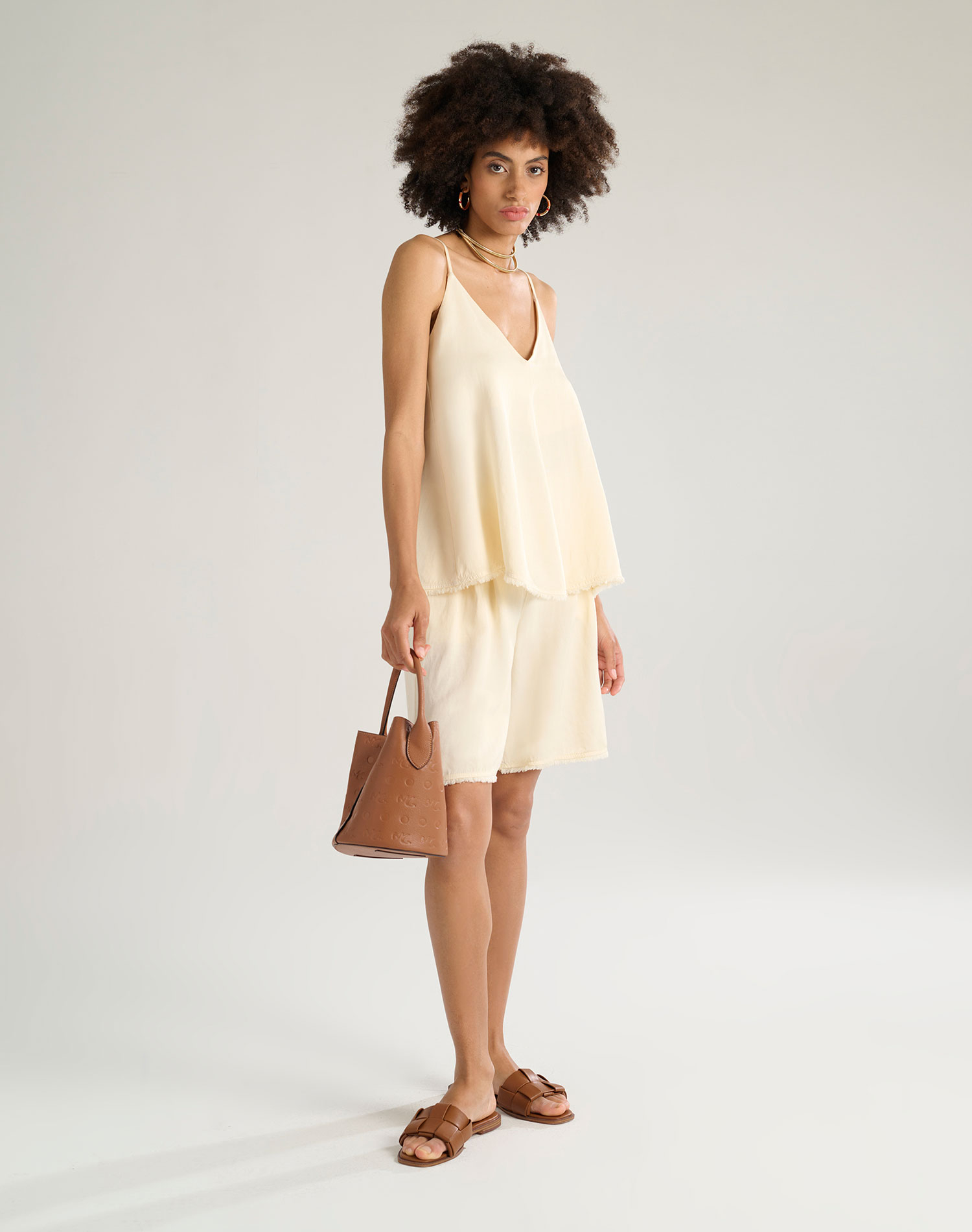 FADED TANK TOP - BUTTER - Manila Grace | Official Website