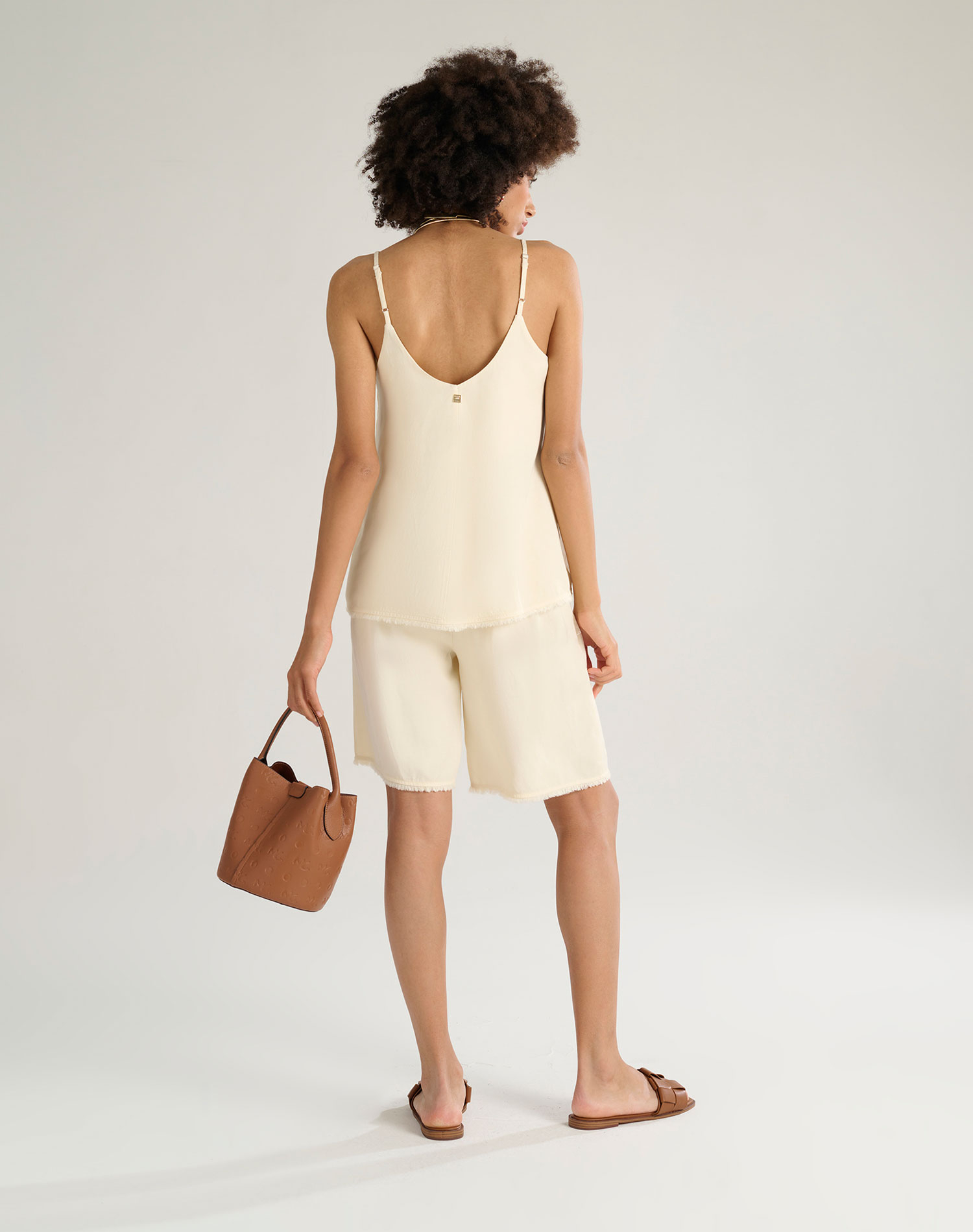FADED TANK TOP - BUTTER - Manila Grace | Official Website