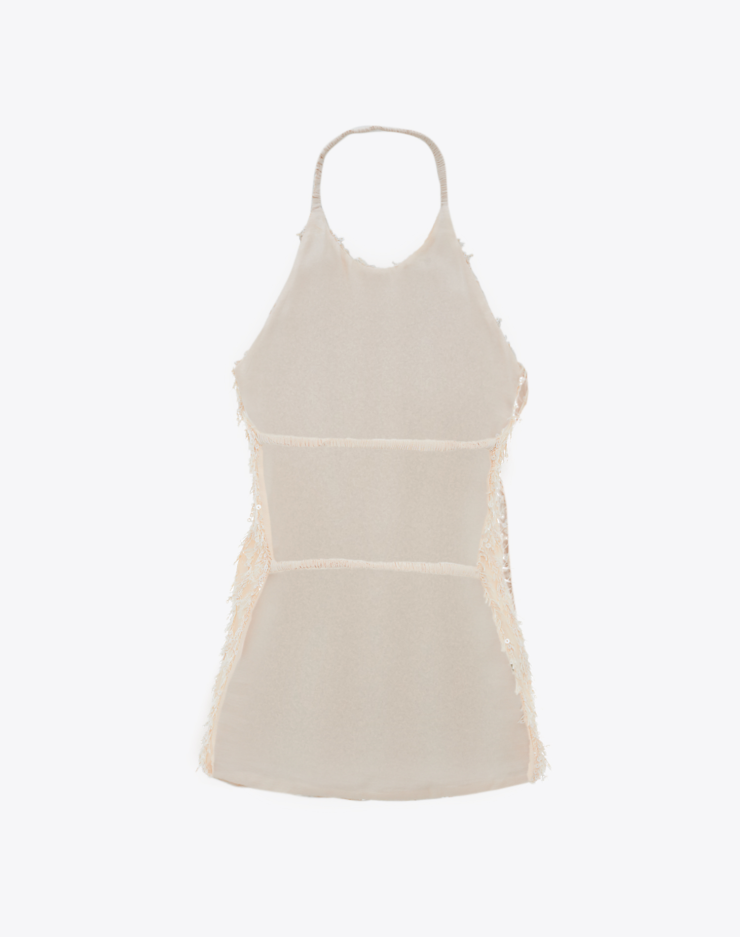 TOP CON SEQUINS - BUTTER - Manila Grace | Official Website