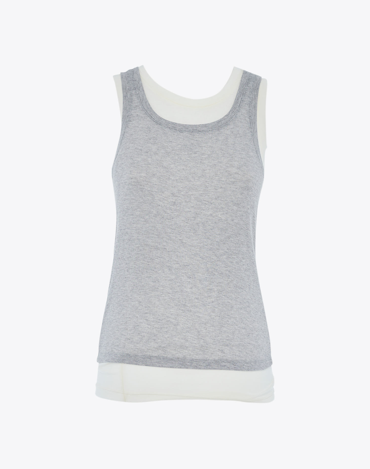DOUBLE TANK - T-SHIRT AND TOPS - Manila Grace | Official Website