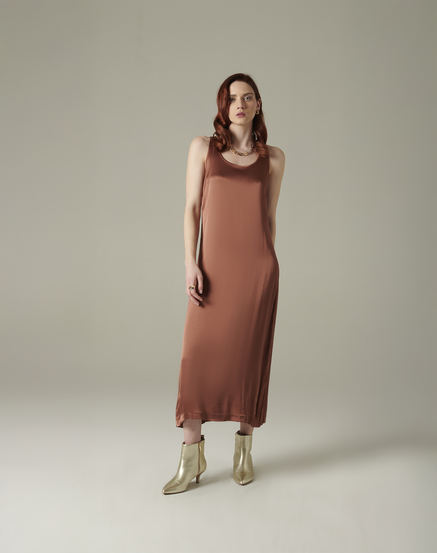 STRETCH CAMISOLE DRESS | Manila Grace