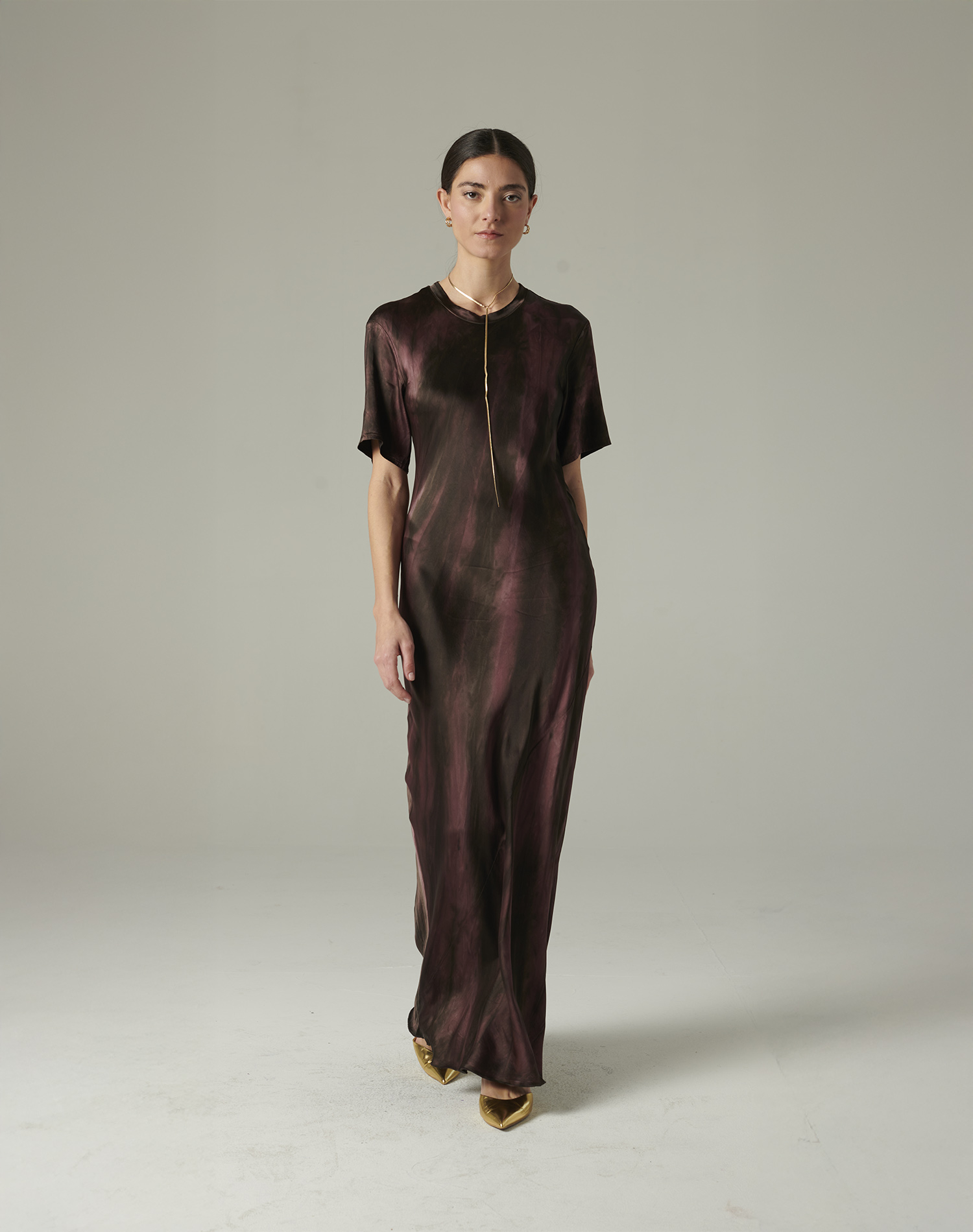 TIE-DYE MIDI DRESS | Manila Grace