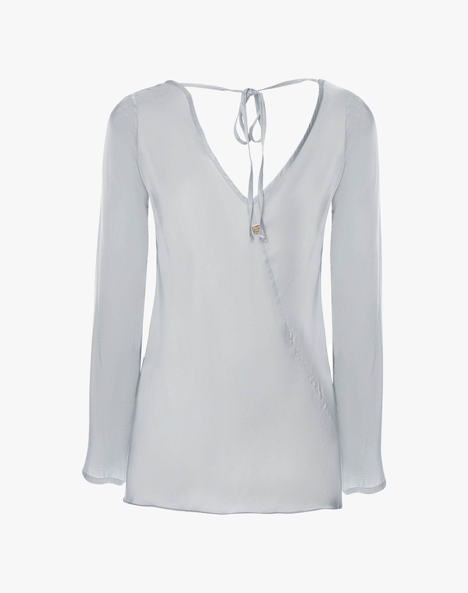 BLOUSE WITH V-NECK | Manila Grace