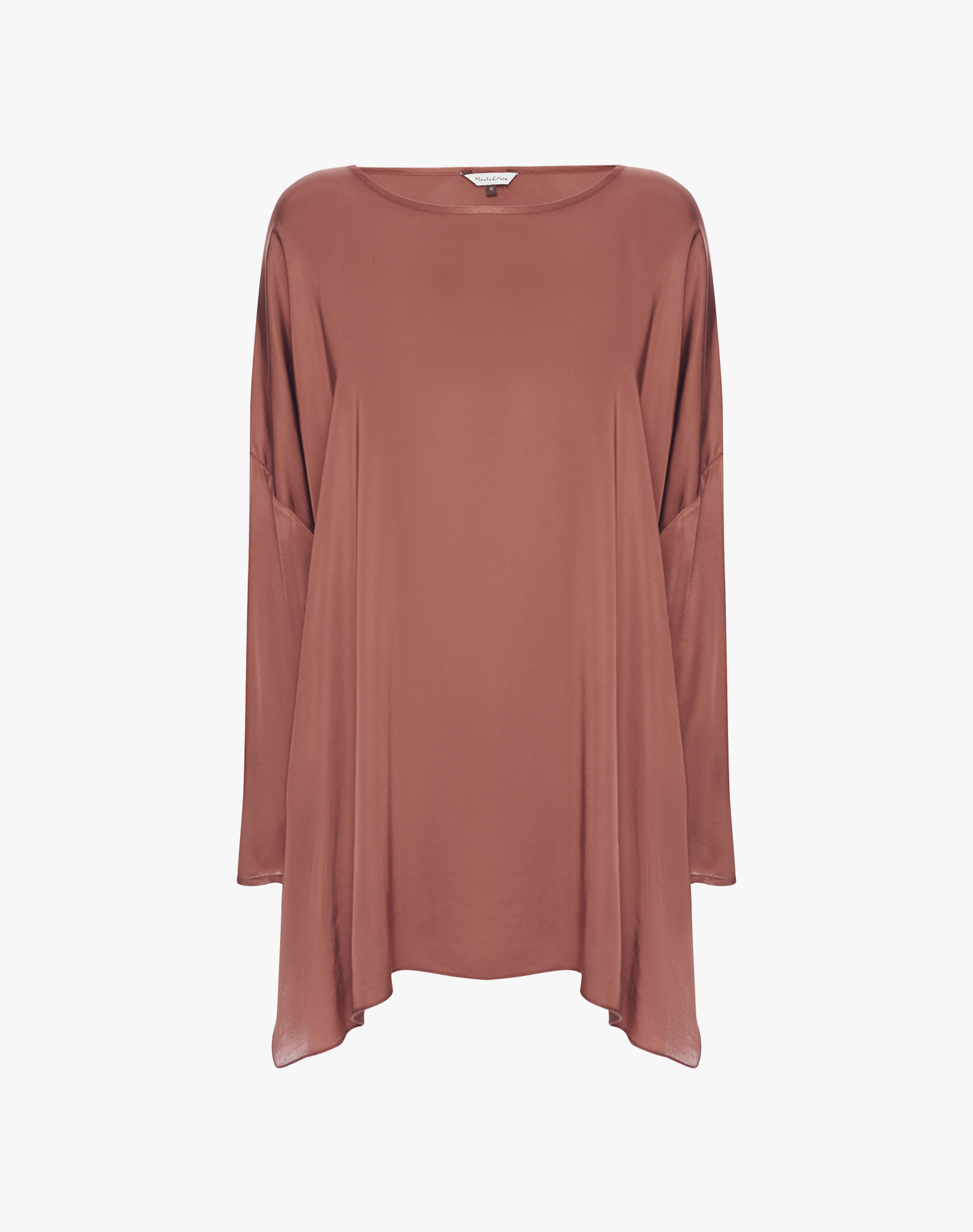 OVERSIZED BLOUSE WITH SIDE SLITS | Manila Grace