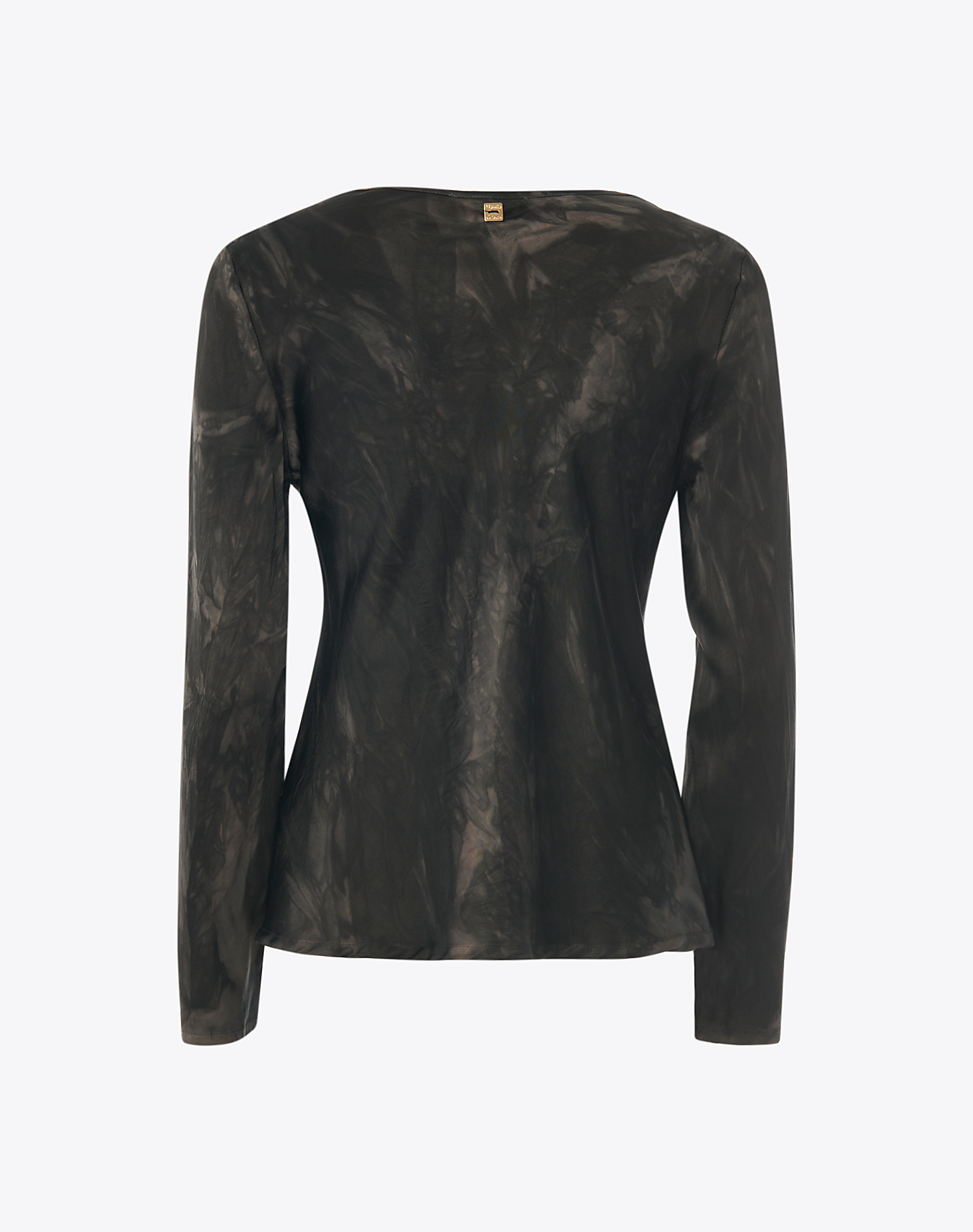 TIE-DYE LONG SLEEVE BLOUSE | Manila Grace