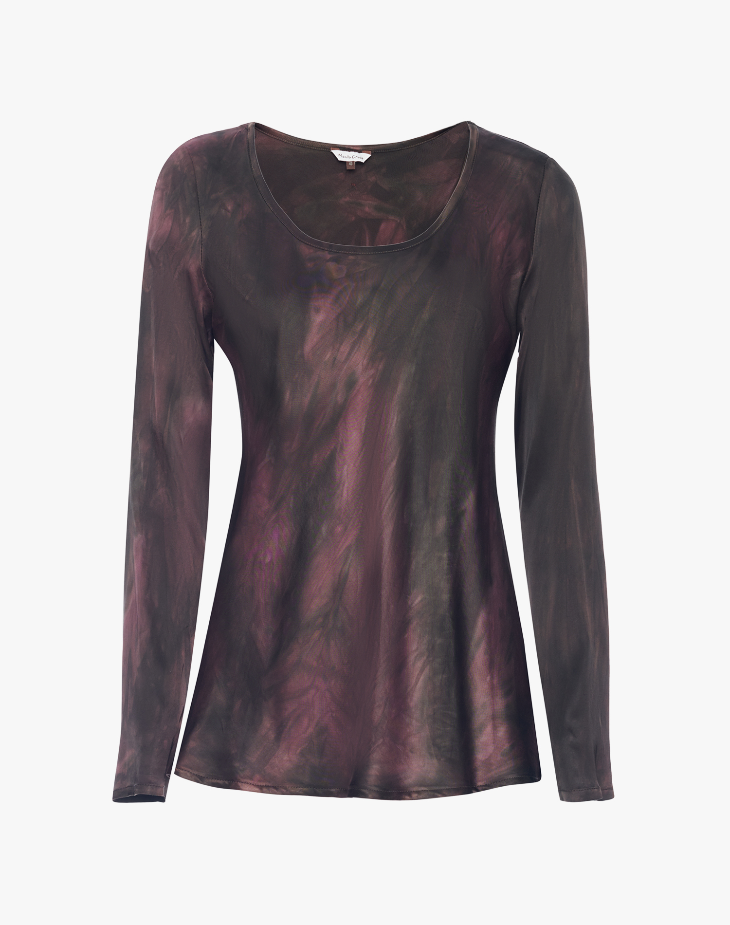 TIE-DYE LONG SLEEVE BLOUSE | Manila Grace