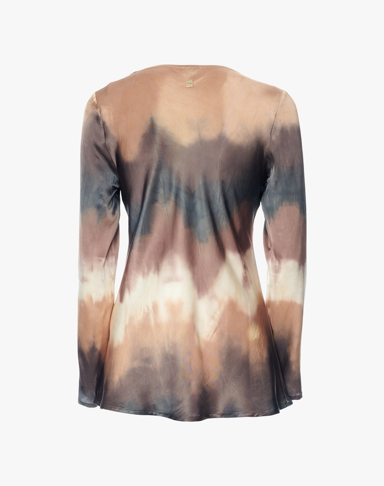 TIE-DYE LONG SLEEVE BLOUSE | Manila Grace