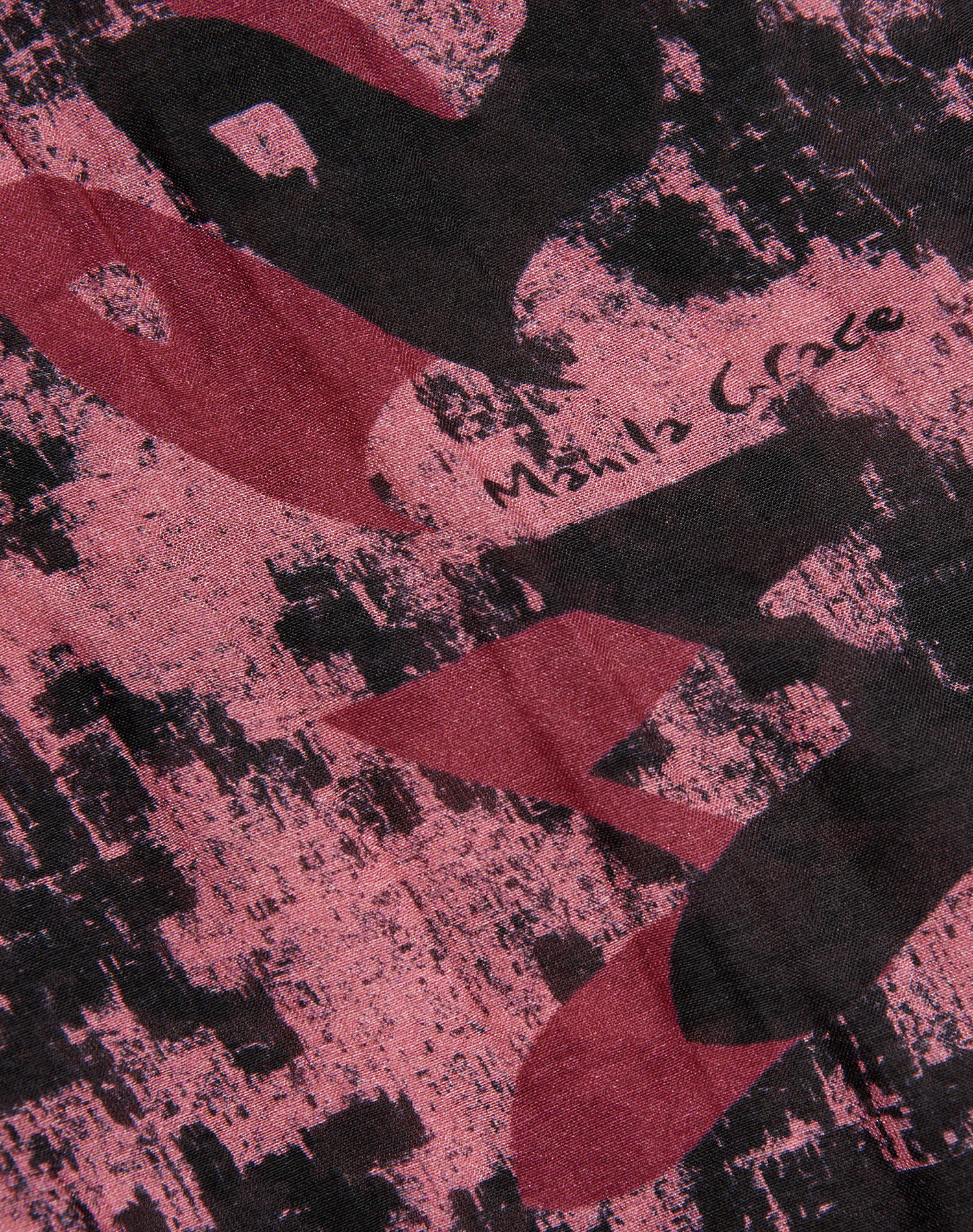 TRAPEZE SCARF IN COTTON AND SILK VOILE | Manila Grace