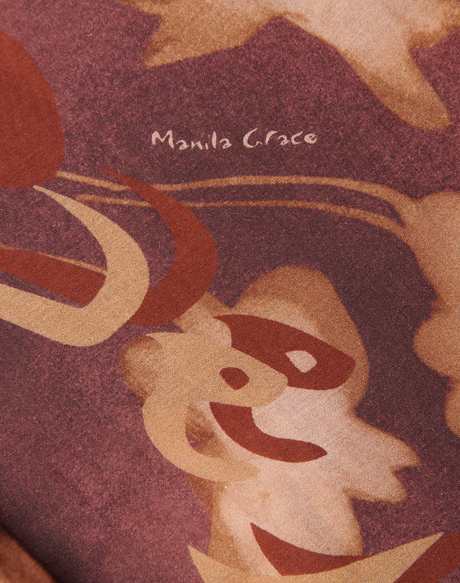TRAPEZE SCARF IN COTTON AND SILK VOILE | Manila Grace