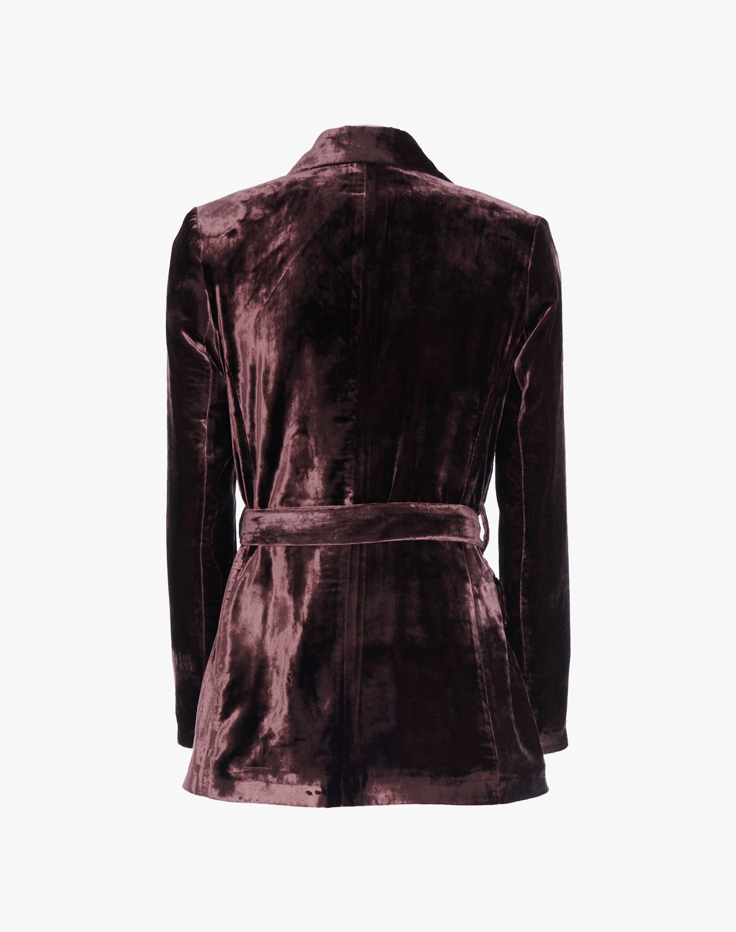 BLAZER WITH VELVET BELT | Manila Grace