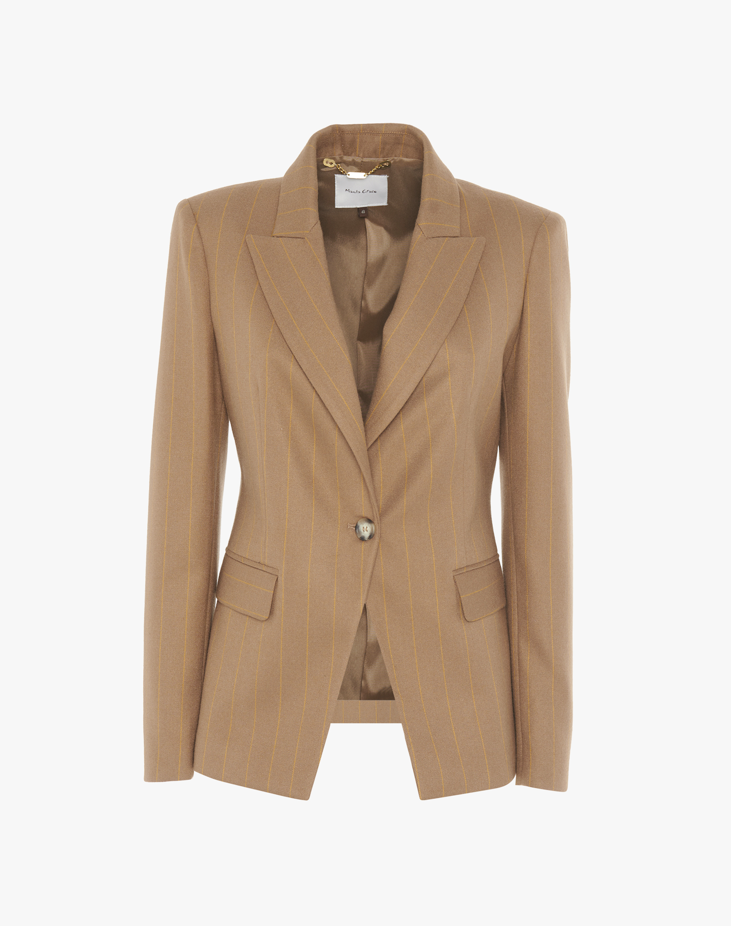 ONE-BUTTON JACKET | Manila Grace