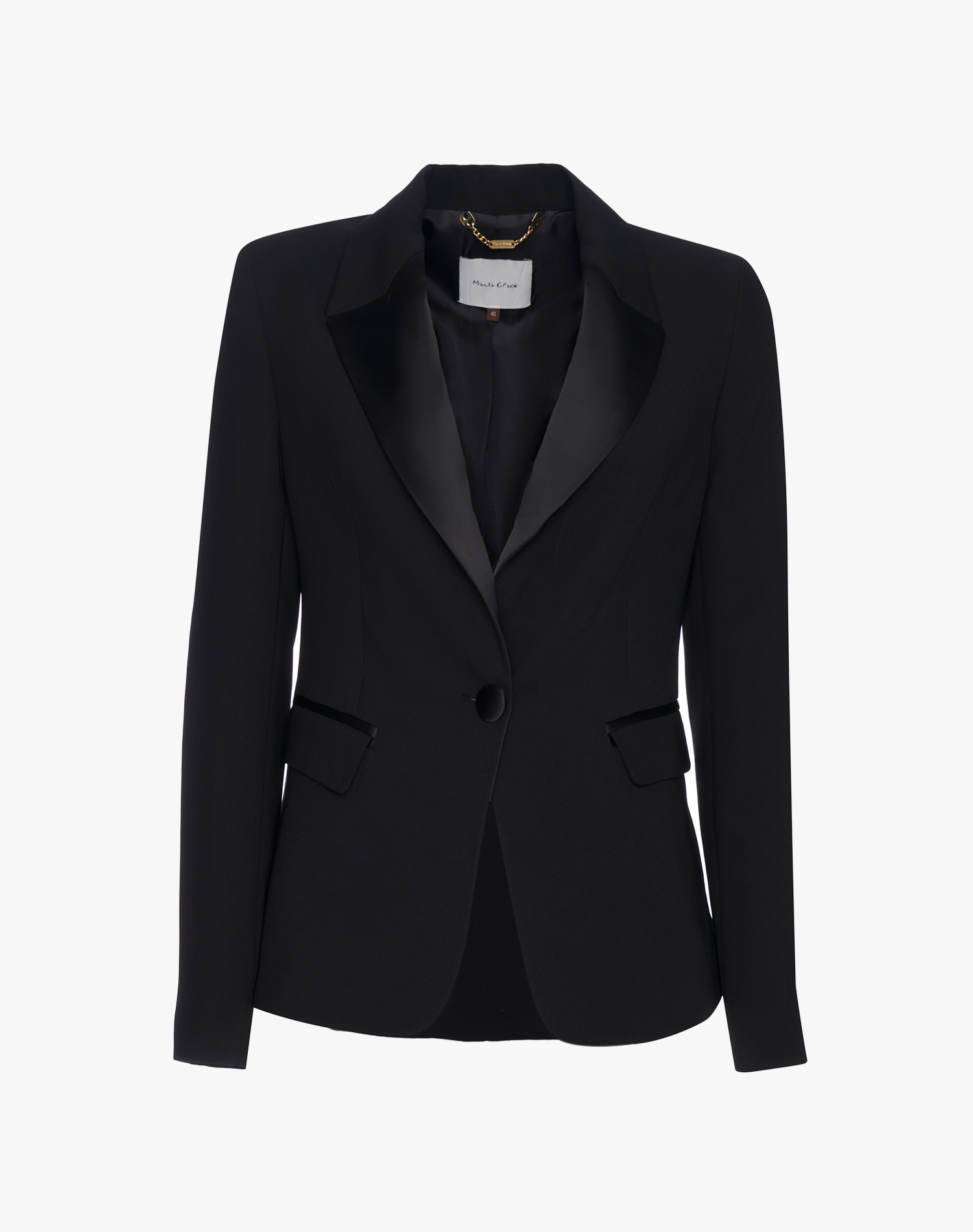 JACKET WITH LAPELS | Manila Grace