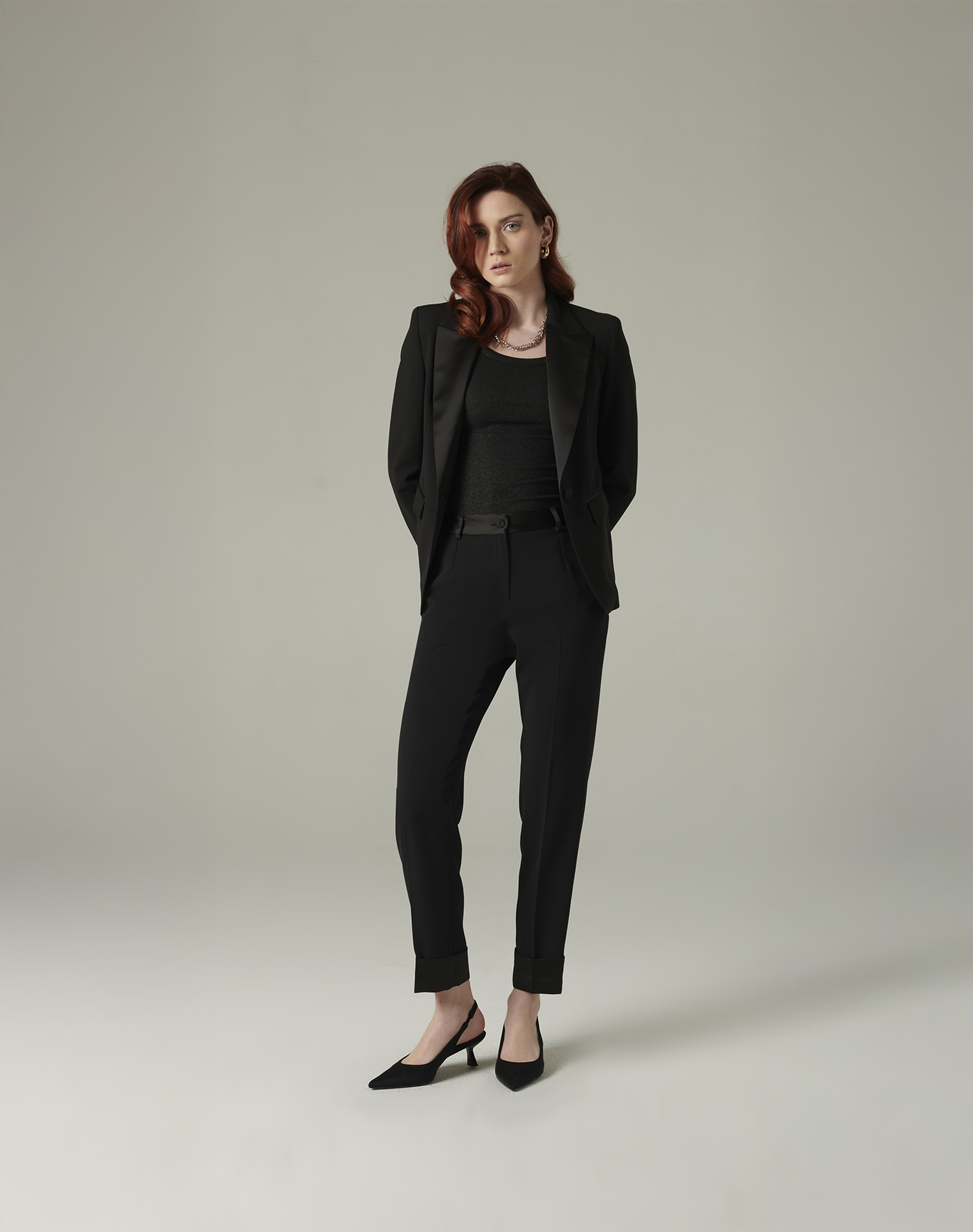 JACKET WITH LAPELS | Manila Grace