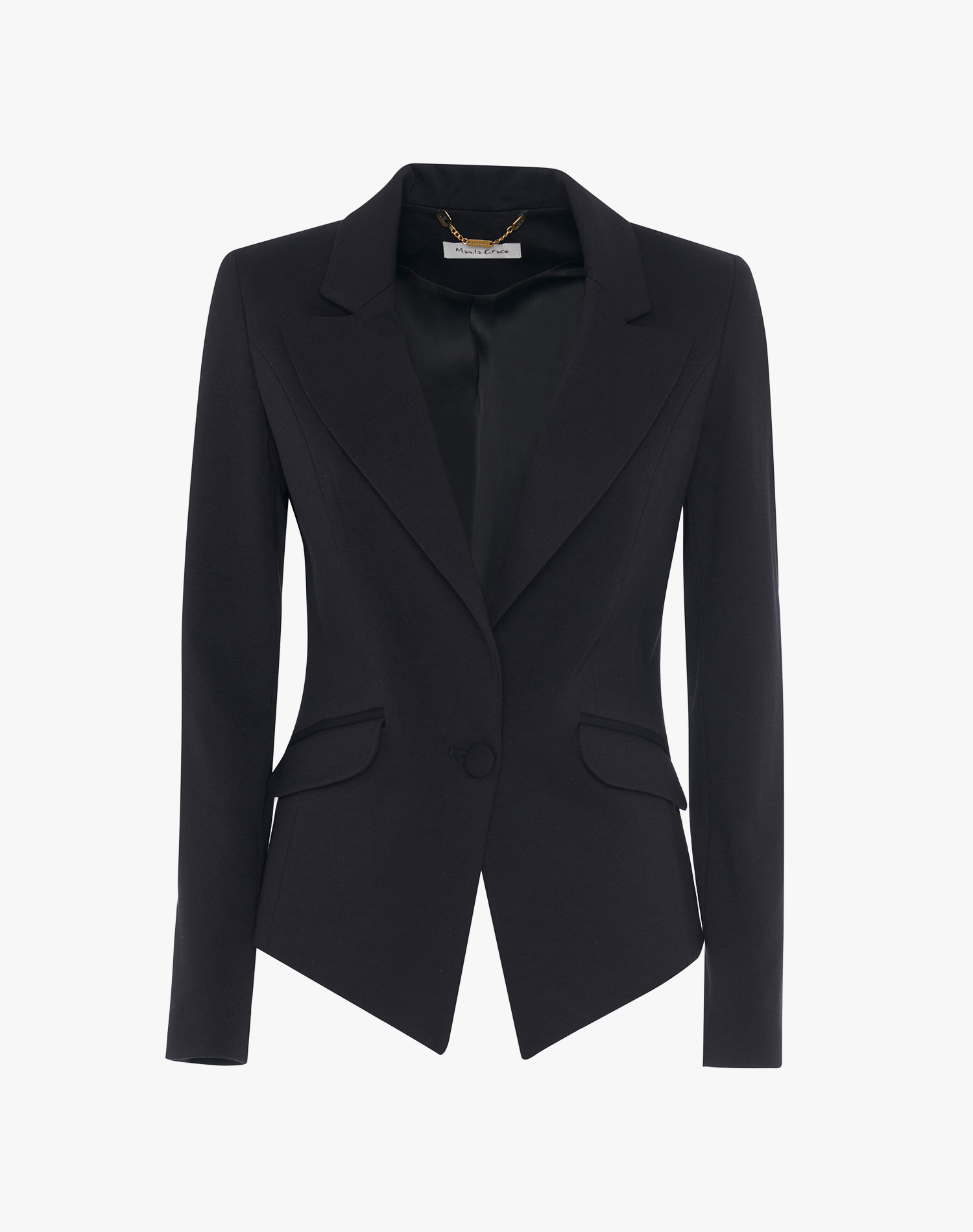 BLAZER WITH PATCH POCKETS | Manila Grace