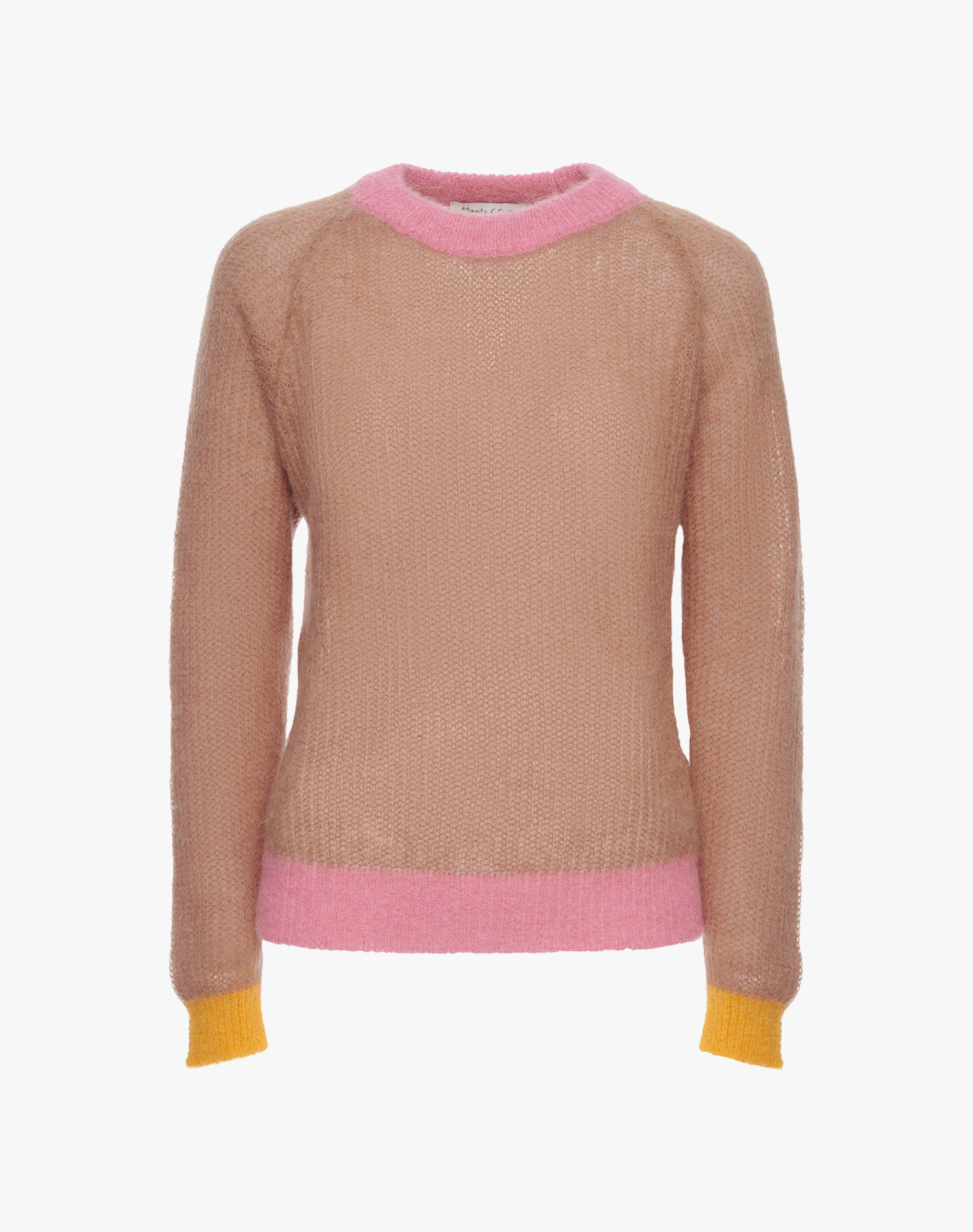 SWEATER WITH CONTRASTS | Manila Grace