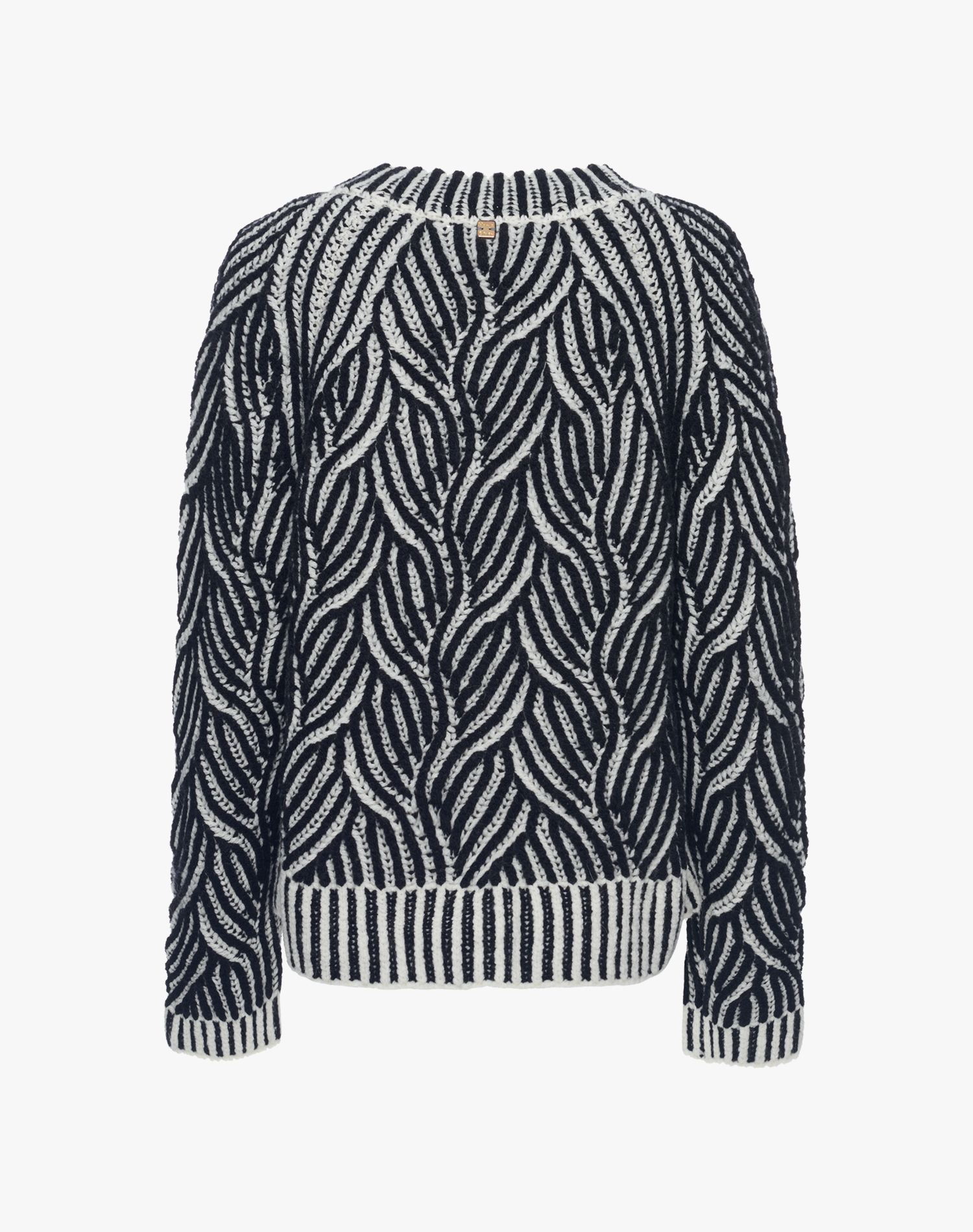 CARDIGAN WITH ABSTRACT PATTERNS | Manila Grace