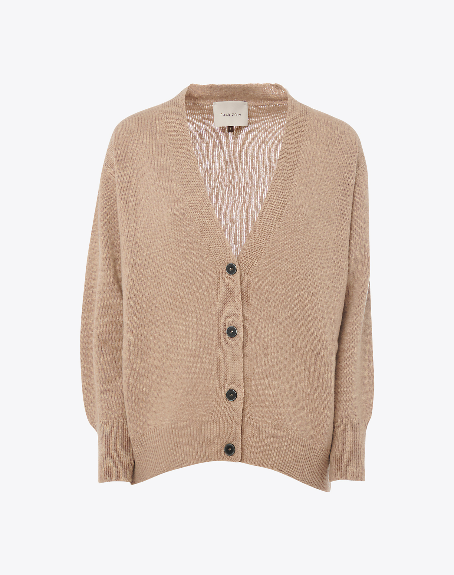 OVAL-SHAPED CARDIGAN | Manila Grace
