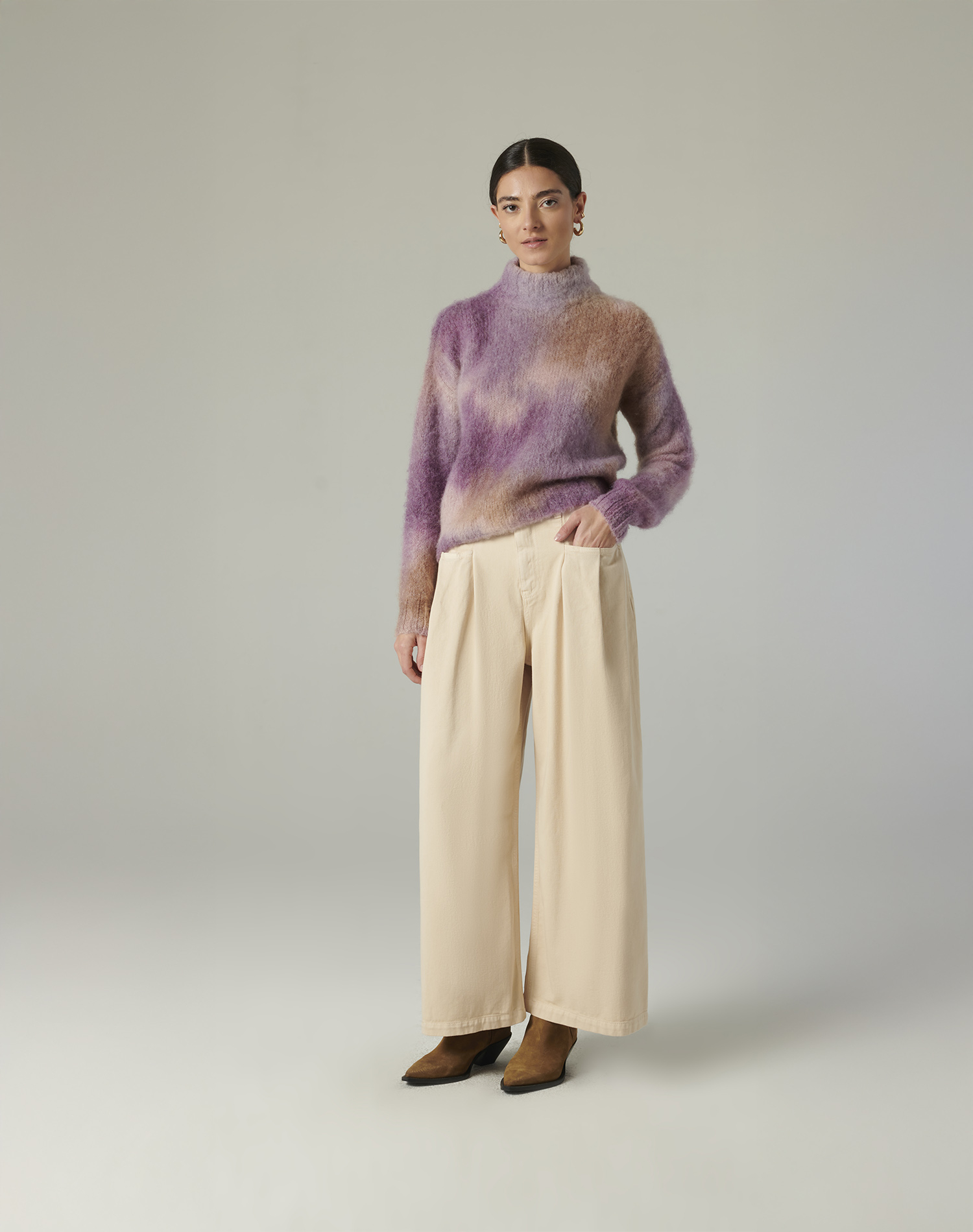 PRINTED SWEATER | Manila Grace