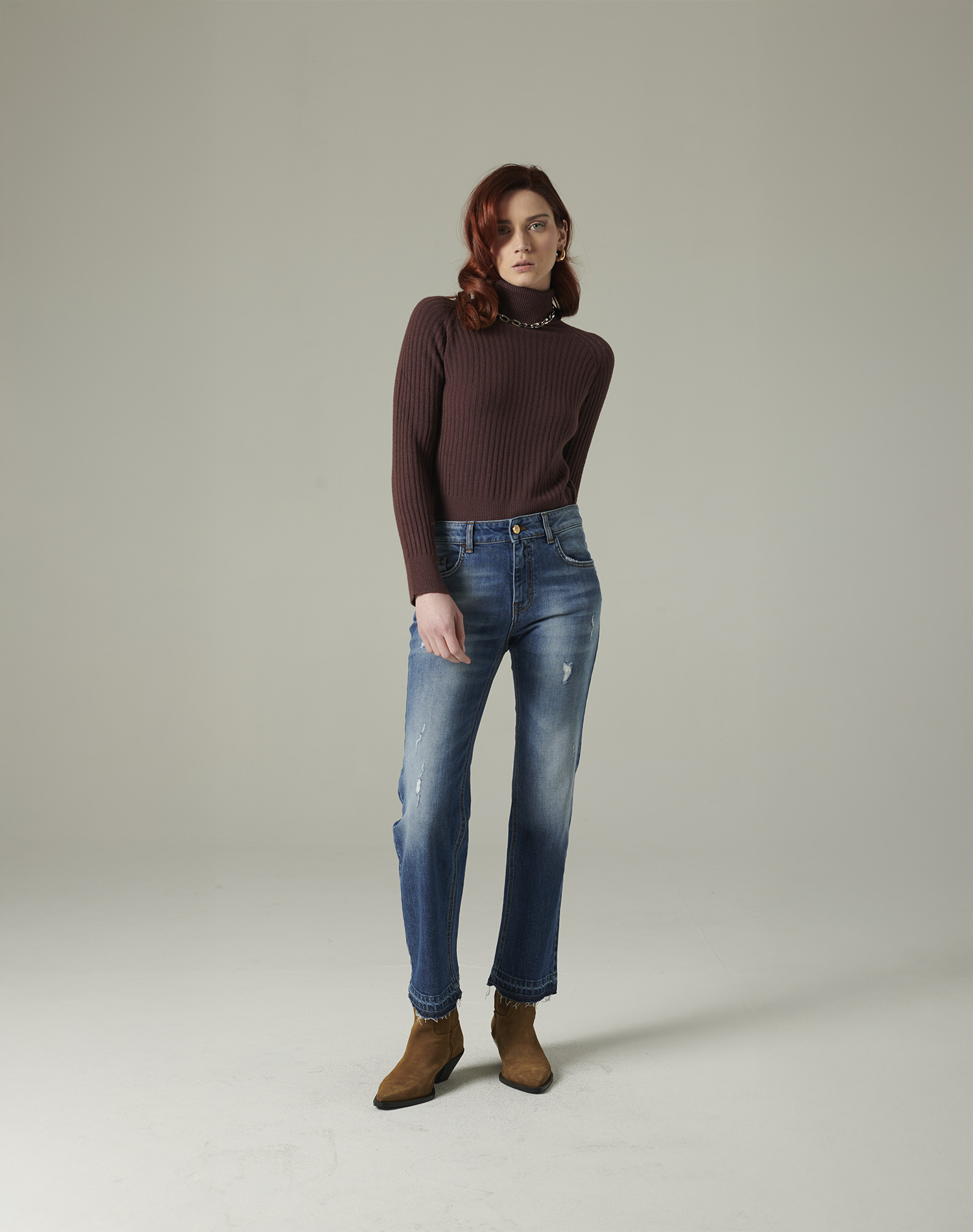 RIBBED TURTLENECK | Manila Grace