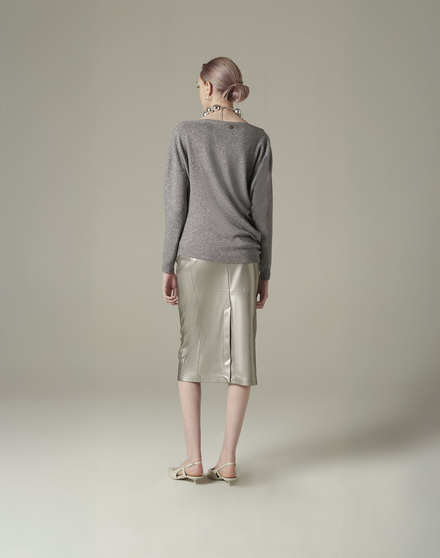 DRAPED SWEATER | Manila Grace