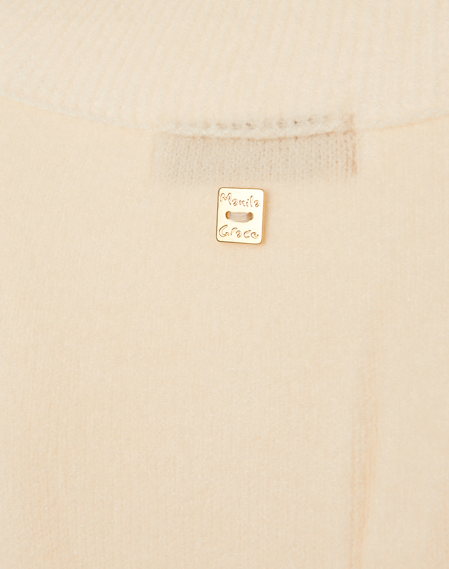 MAGLIA CON SCOLLO A V | Manila Grace