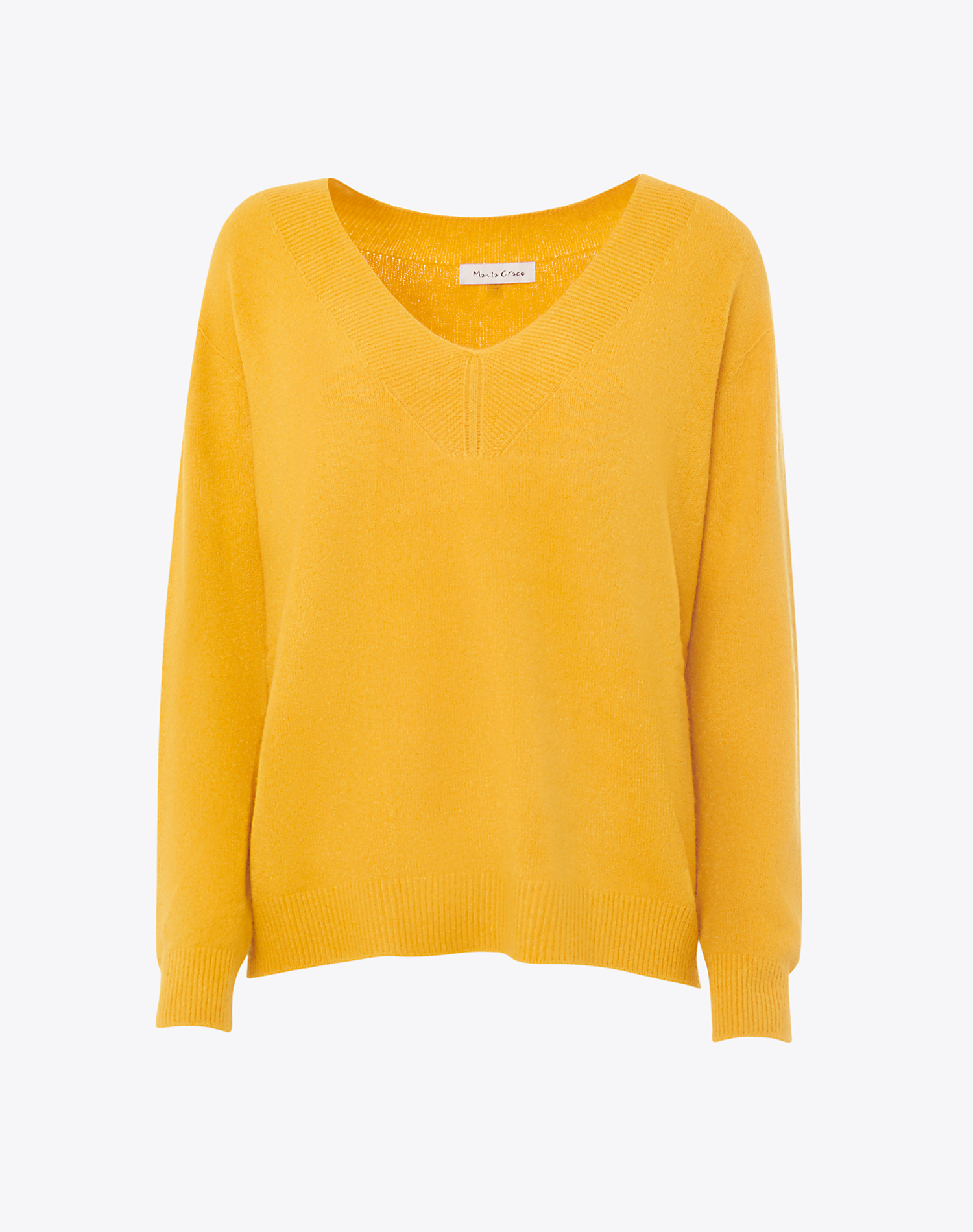 MAGLIA CON SCOLLO A V | Manila Grace