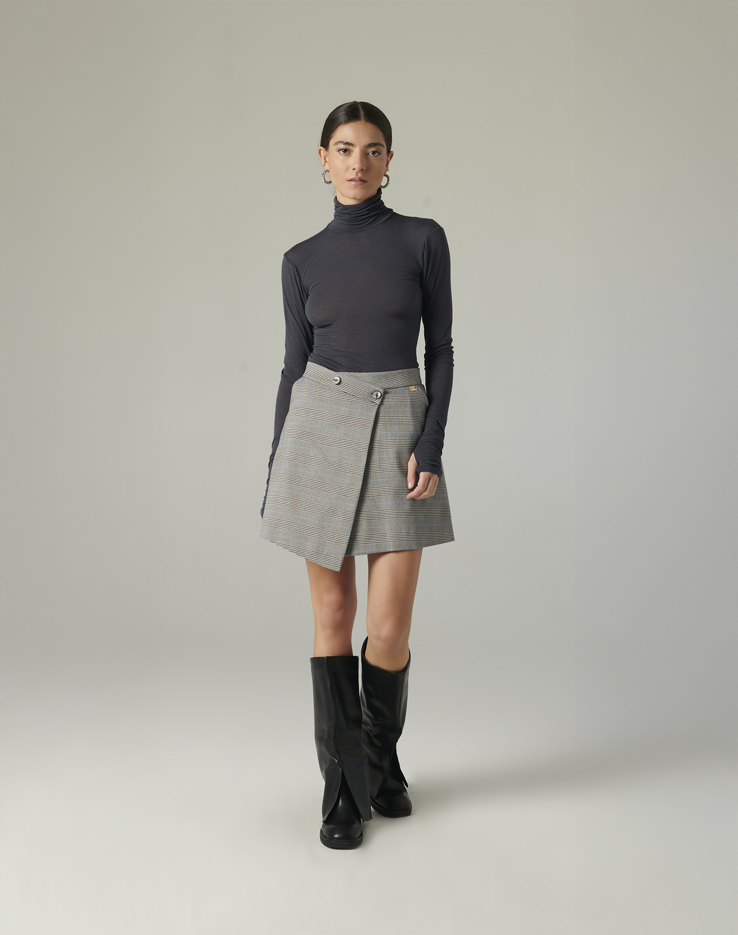 DECONSTRUCTED MINI SKIRT | Manila Grace