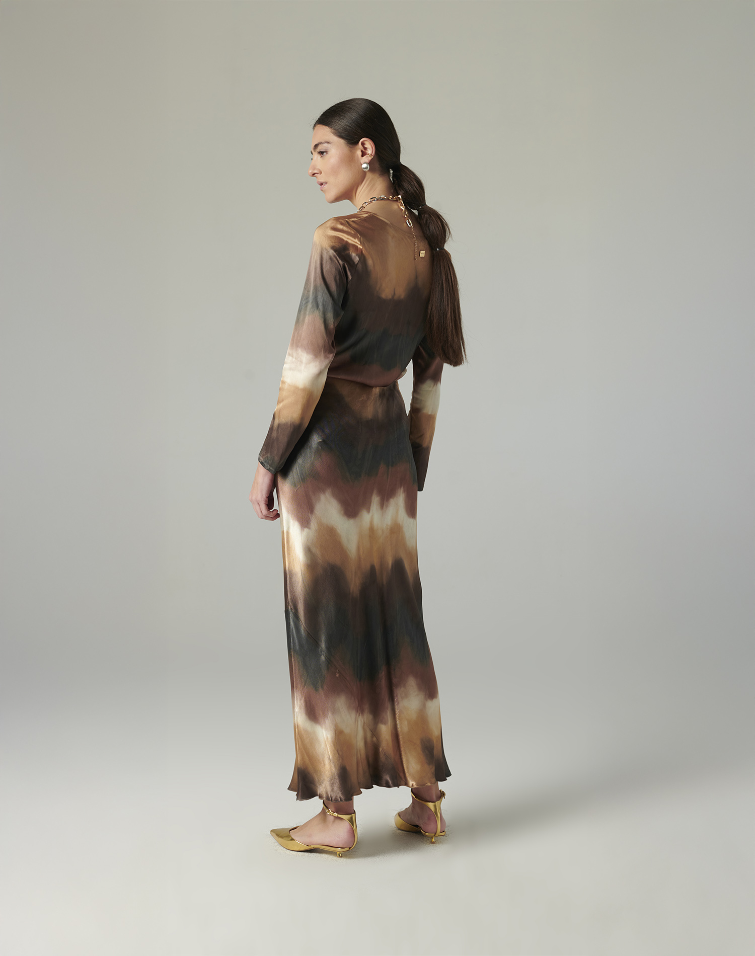 HIGH-WAISTED TIE-DYE SKIRT | Manila Grace
