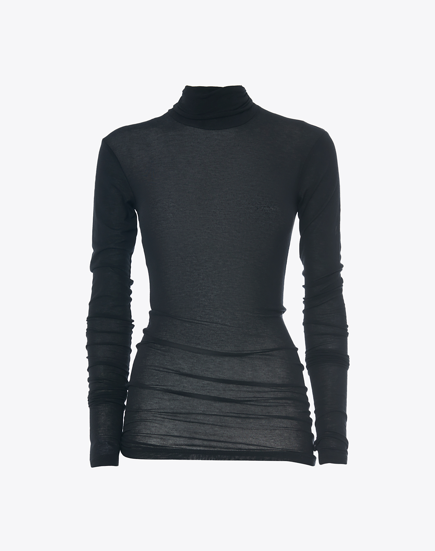 RUCHED TURTLENECK | Manila Grace