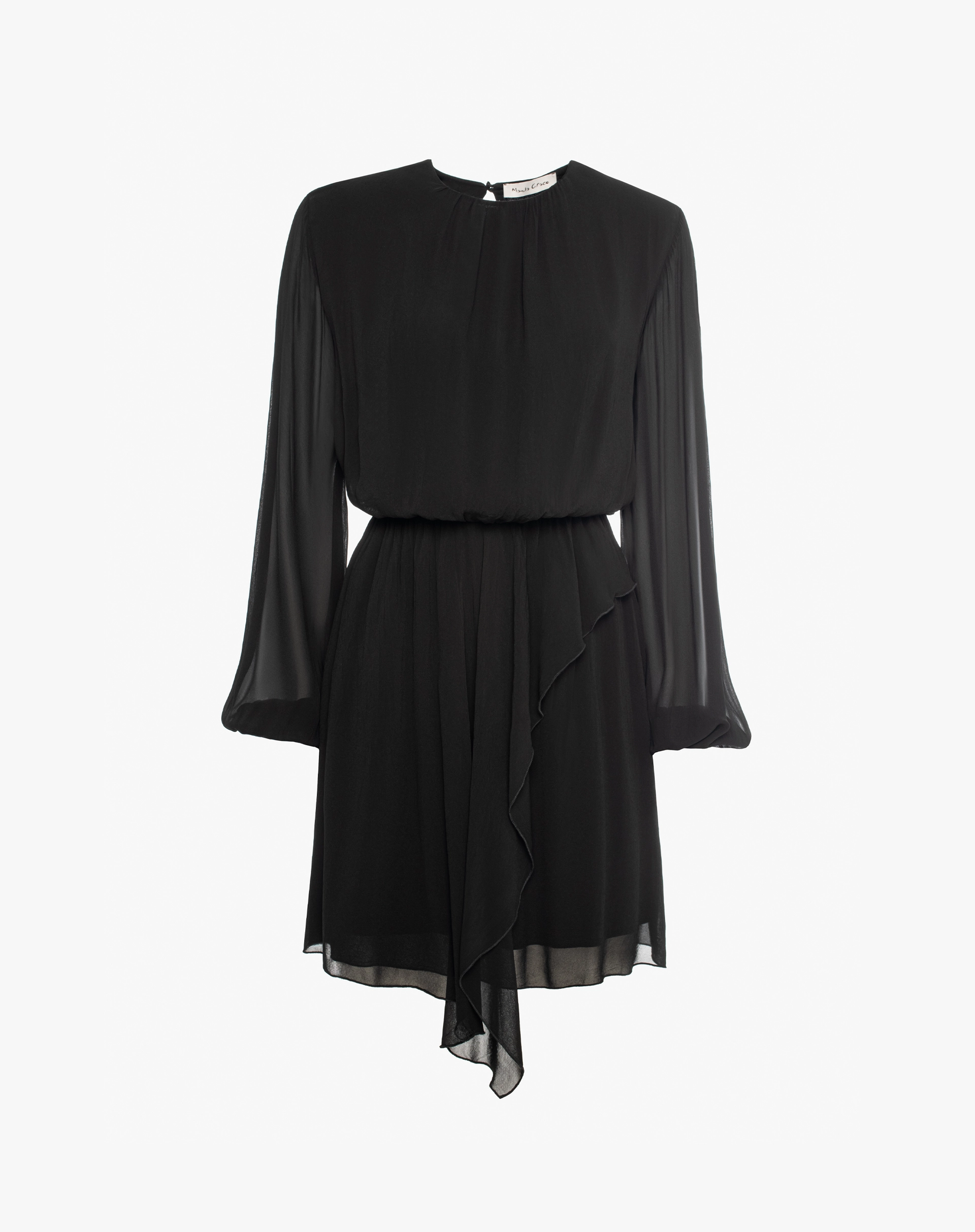 Short Viscose Dress - DRESSES - Manila Grace | Official Website