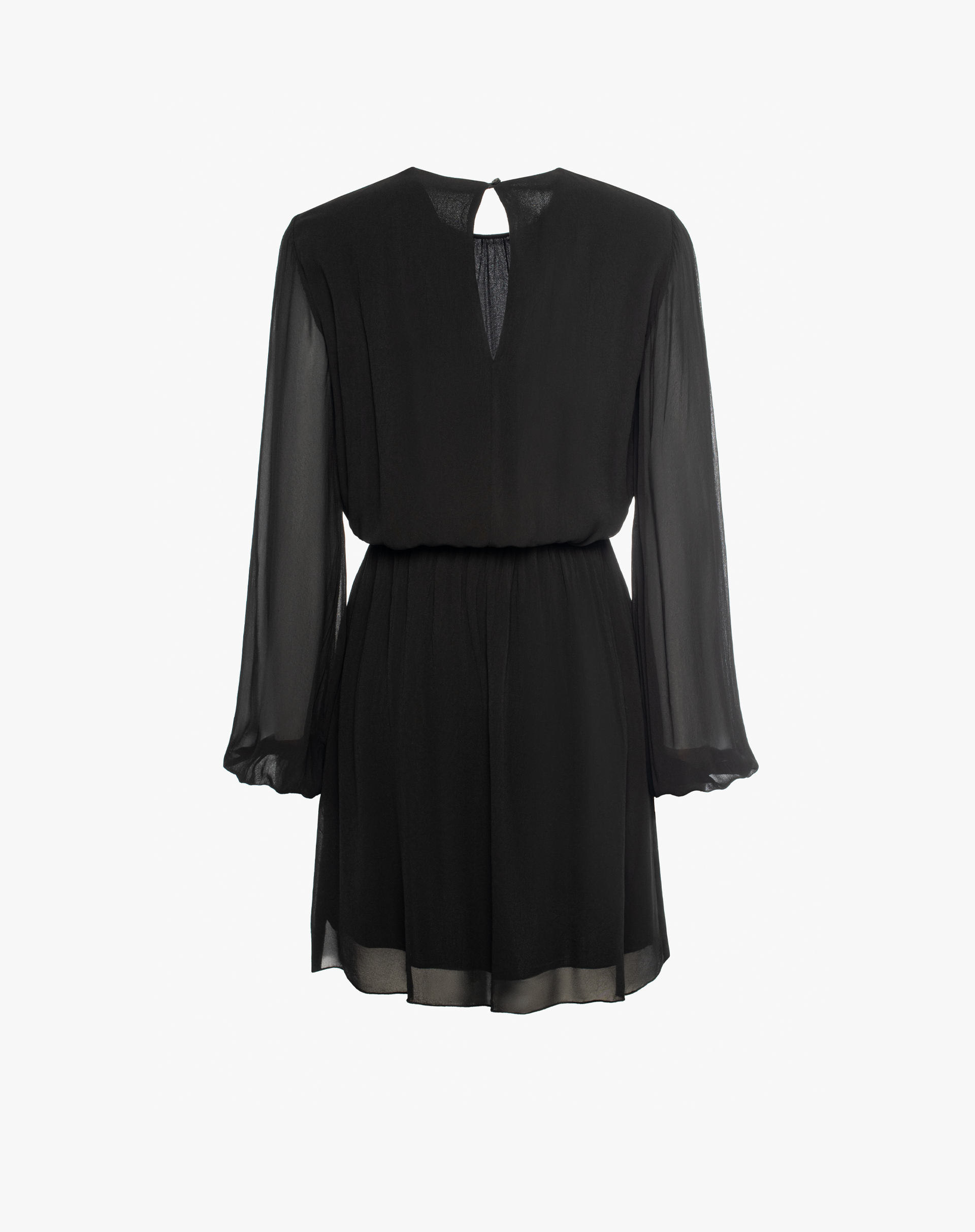 Short Viscose Dress - DRESSES - Manila Grace | Official Website