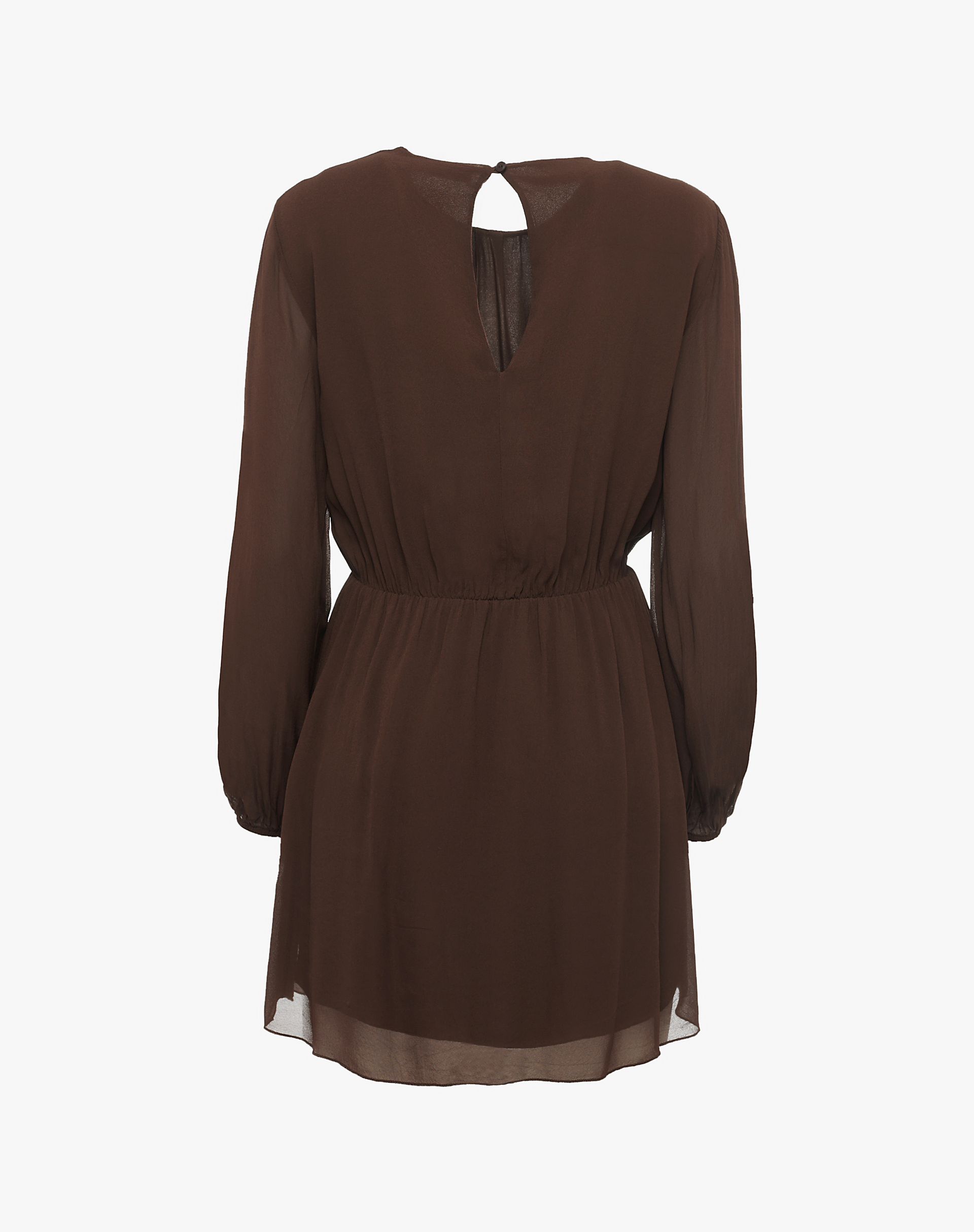 Short Viscose Dress - DRESSES - Manila Grace | Official Website