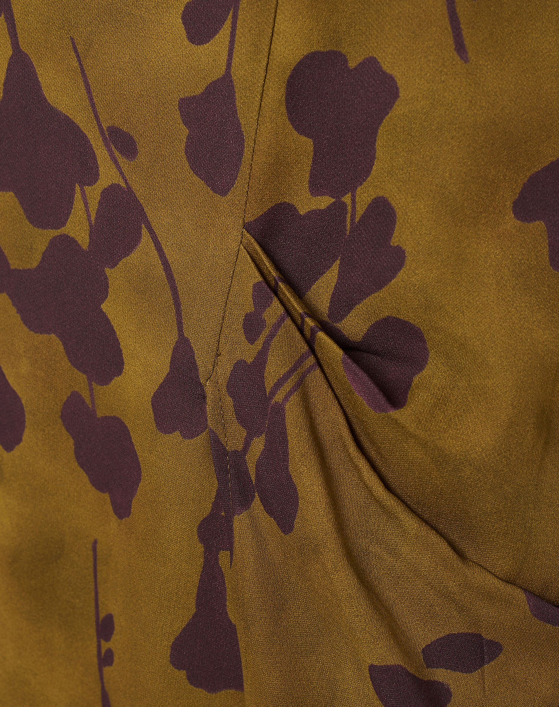 Crepe Midi Dress With Floral Print - MD643 - Manila Grace | Official Website
