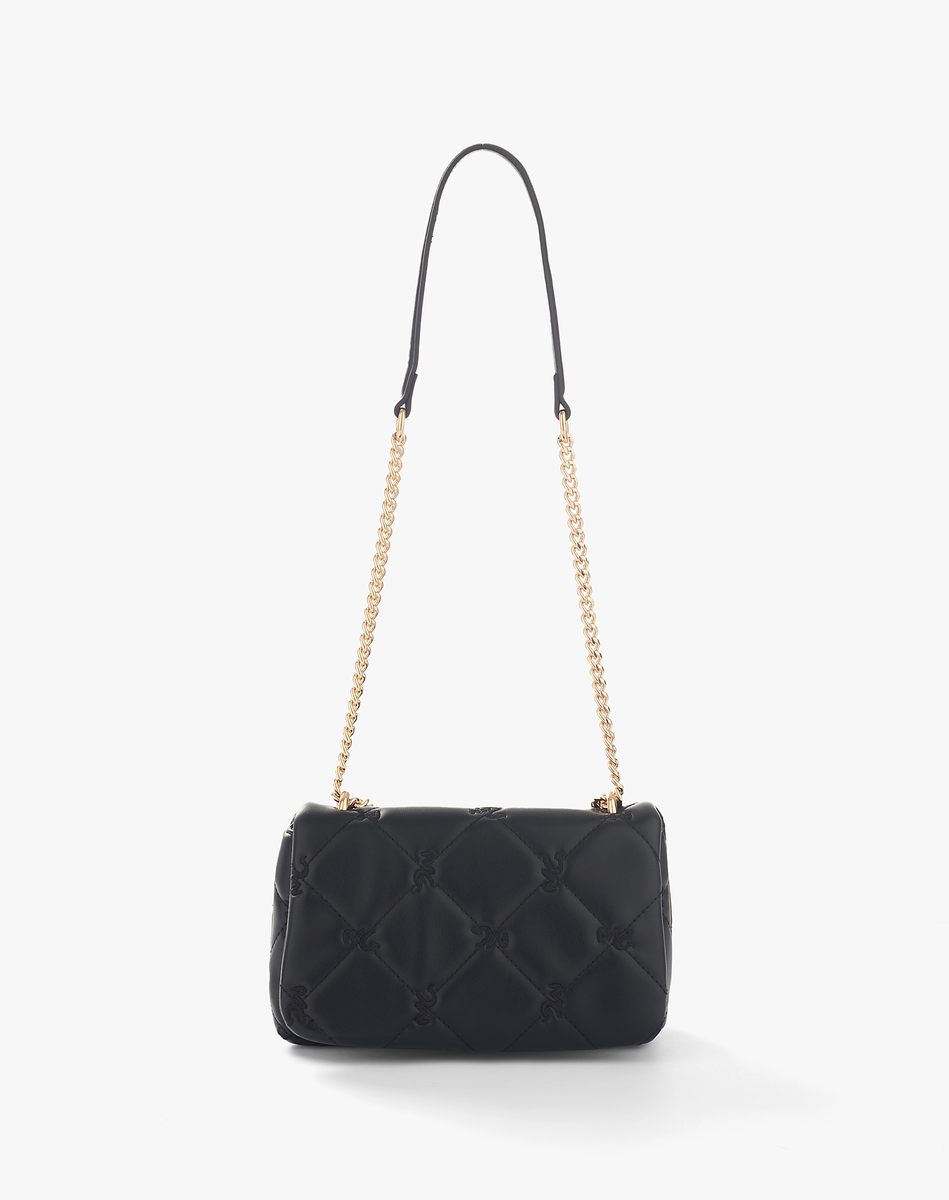 Mini Bag Trapuntata Con Catena E Ricamo Logo - CROSSBODY BAGS - Manila Grace