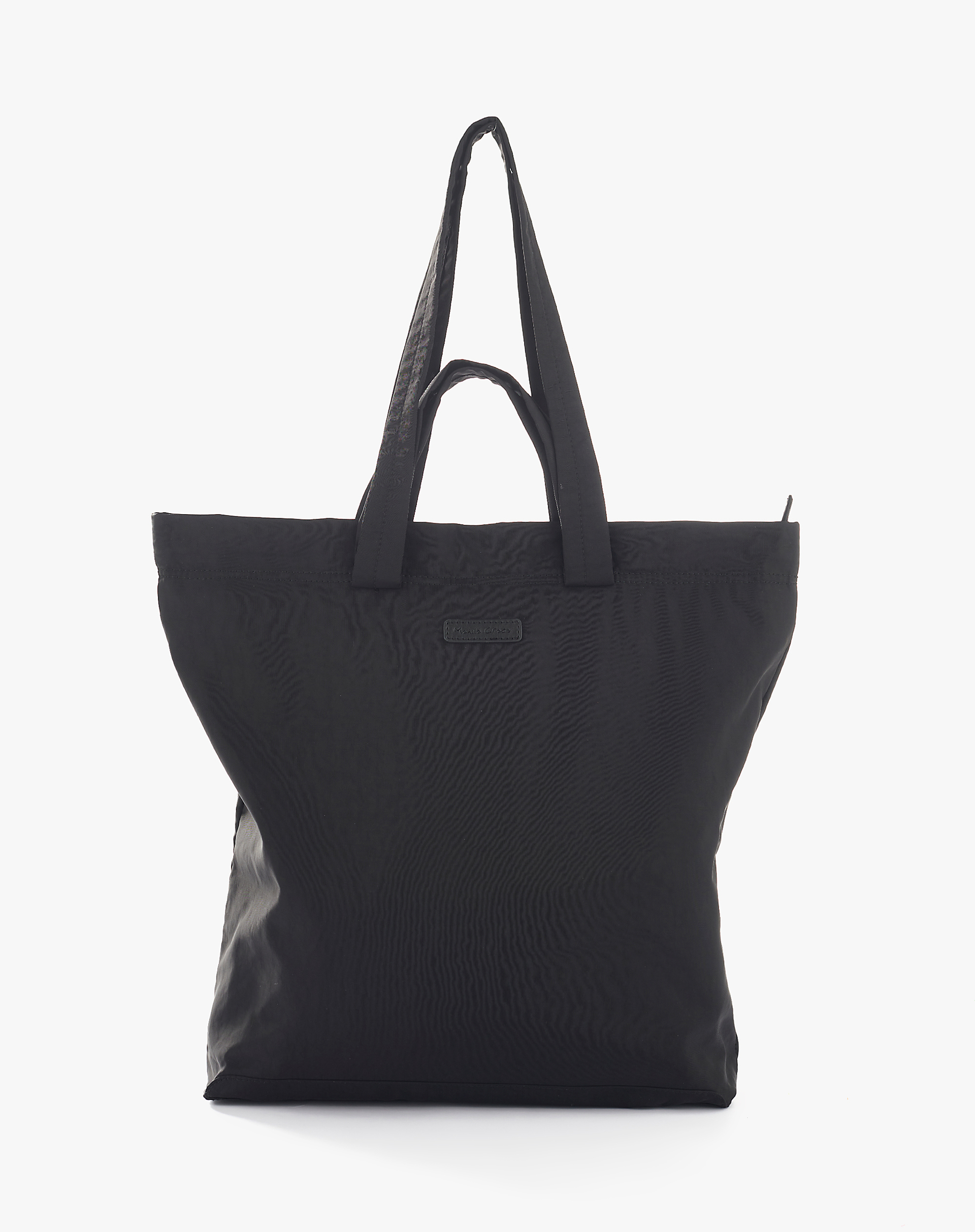 Borsa Shopper In Nylon Con Doppi Manici - SHOPPERS - Manila Grace