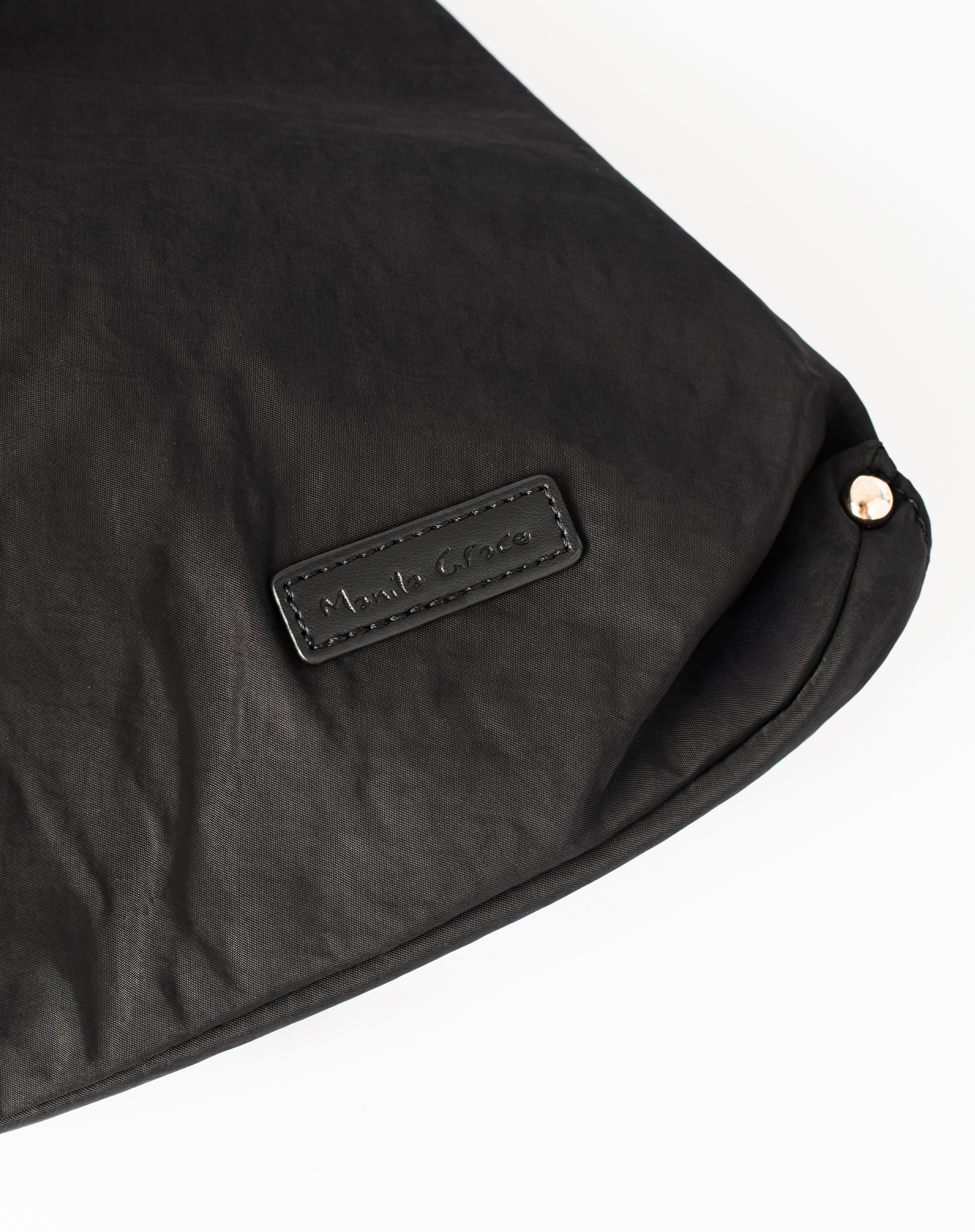 Sac Bag In Nylon - BLACK - Manila Grace | Official Website
