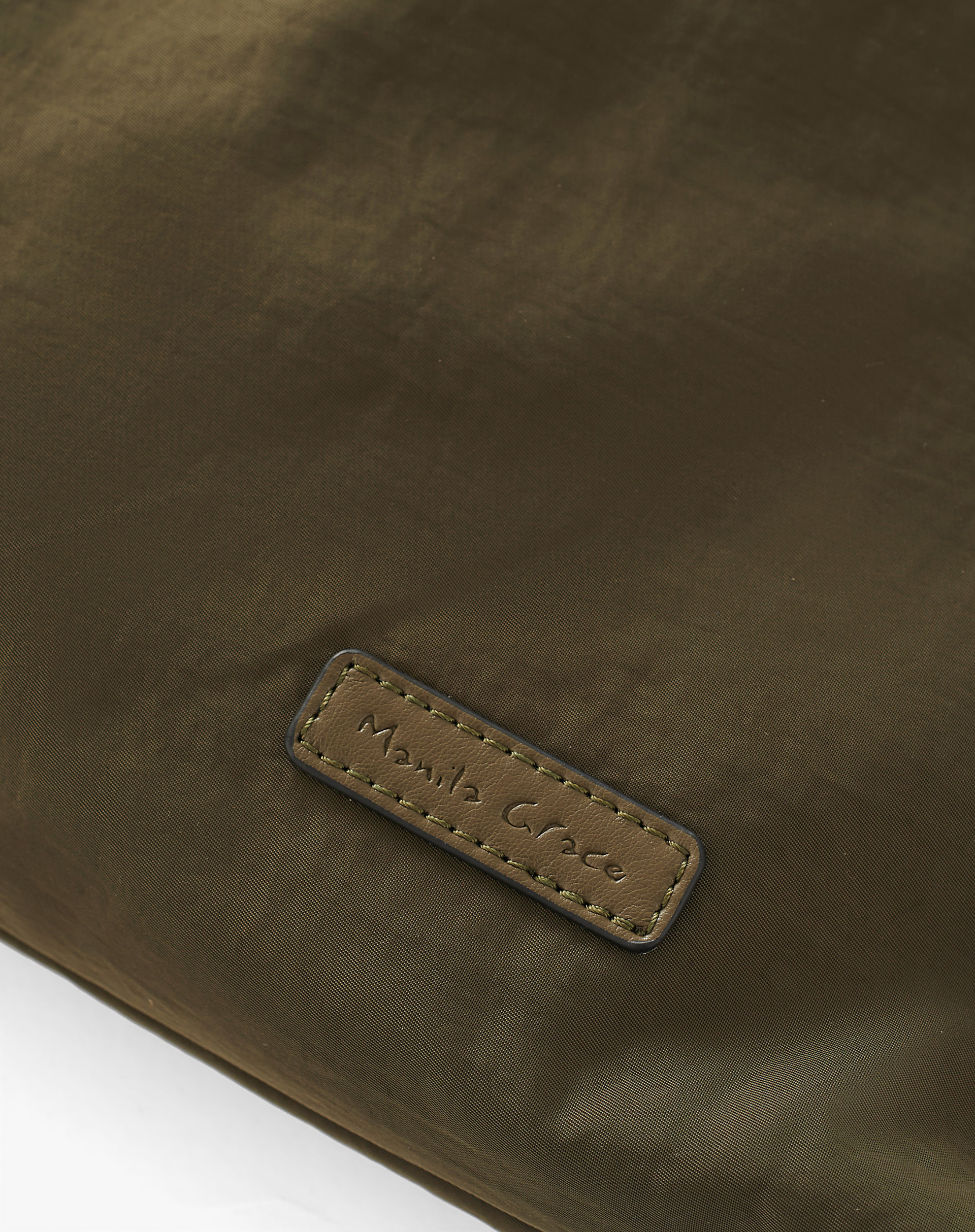 Sac Bag In Nylon - MILITARY GREEN - Manila Grace | Official Website