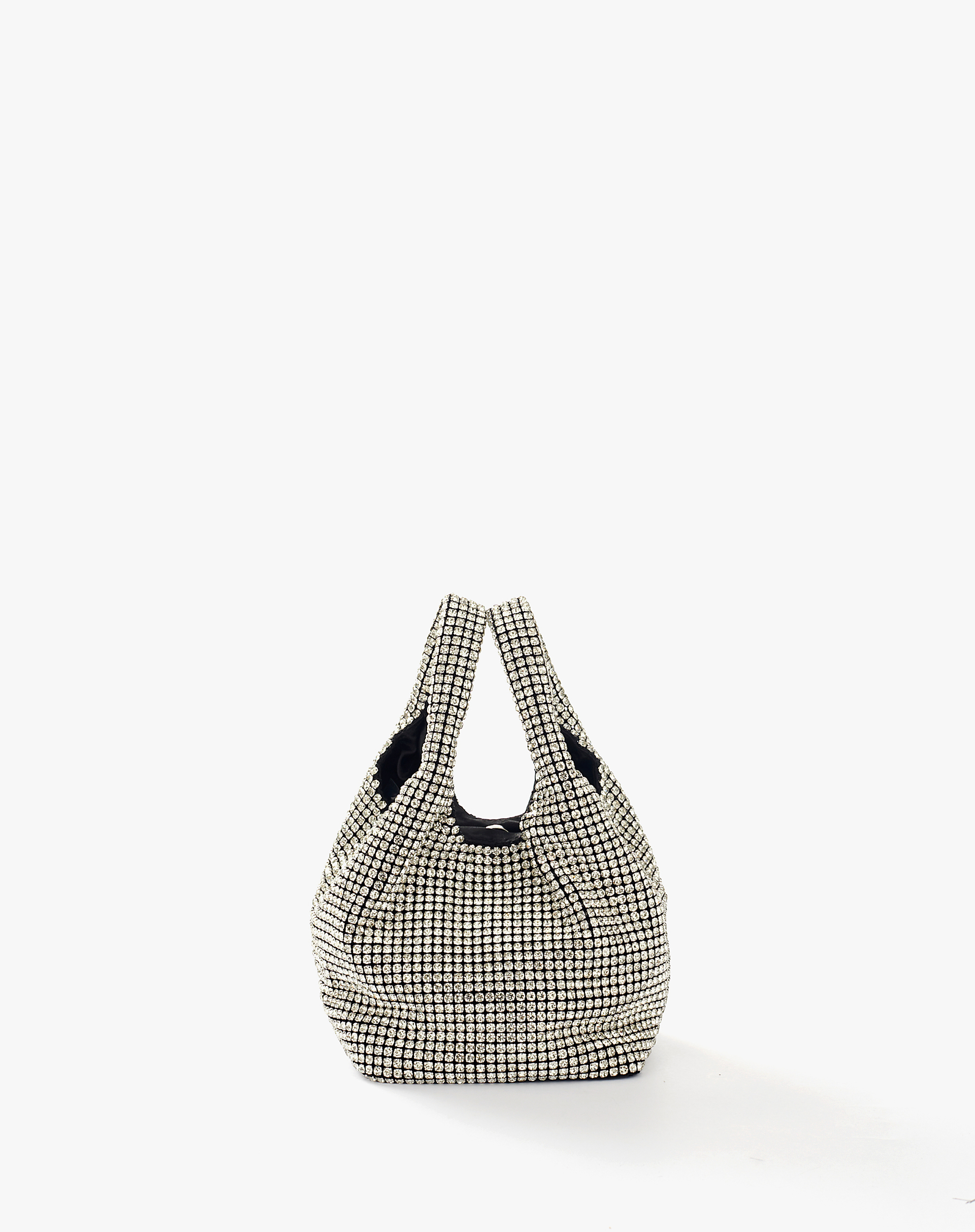 Mini Shopper Con Strass All-Over - CLUTCH BAGS - Manila Grace