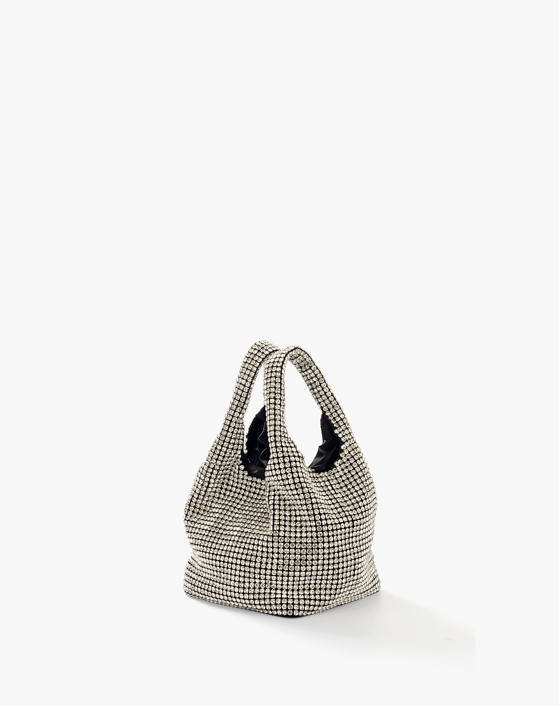 Mini Shopper Con Strass All-Over - CLUTCH BAGS - Manila Grace