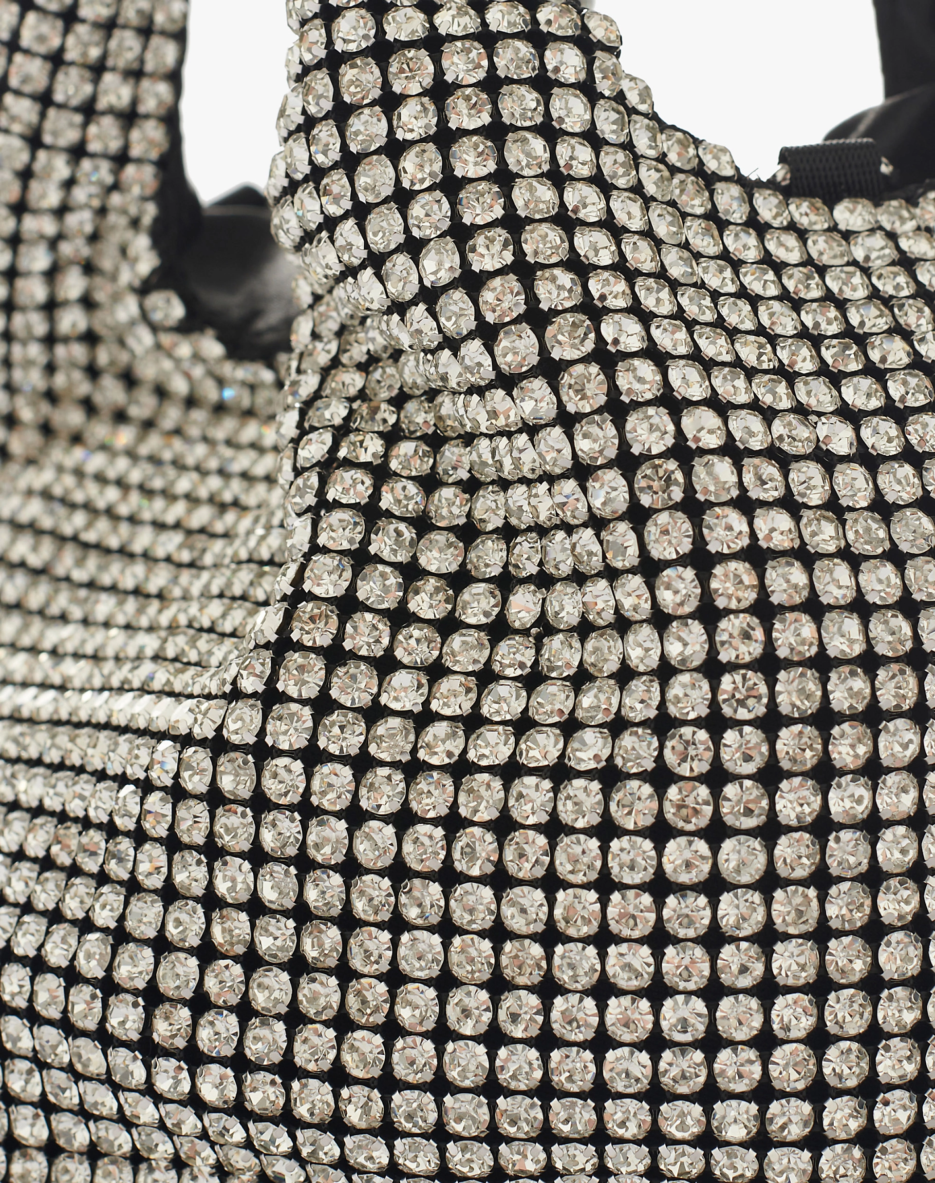 Mini Shopper With All-Over Rhinestones - MA026 - Manila Grace | Official Website